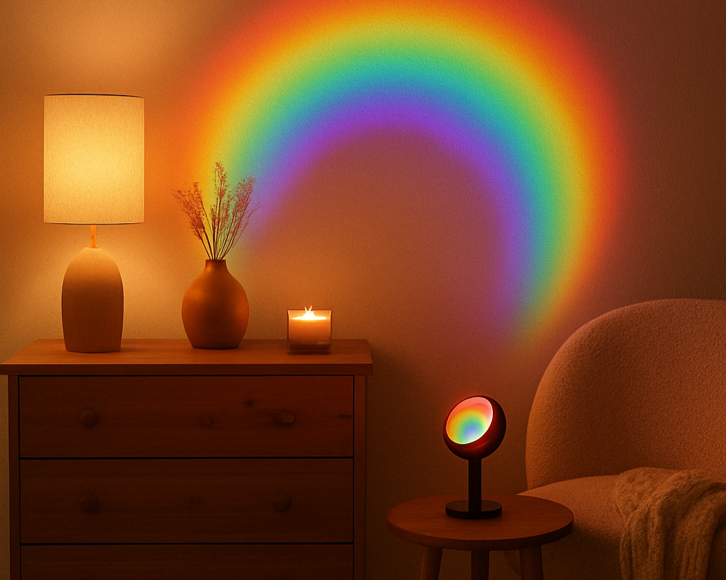Rainbow Lighting Ideas For Mood Rooms