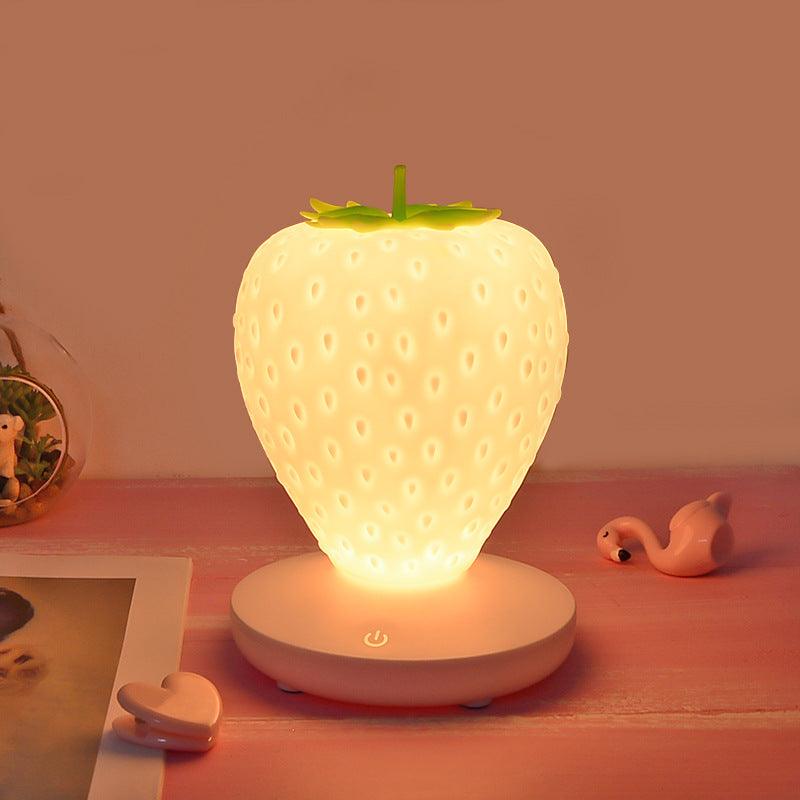 Strawberry Night Lamp - Pink from Light grace