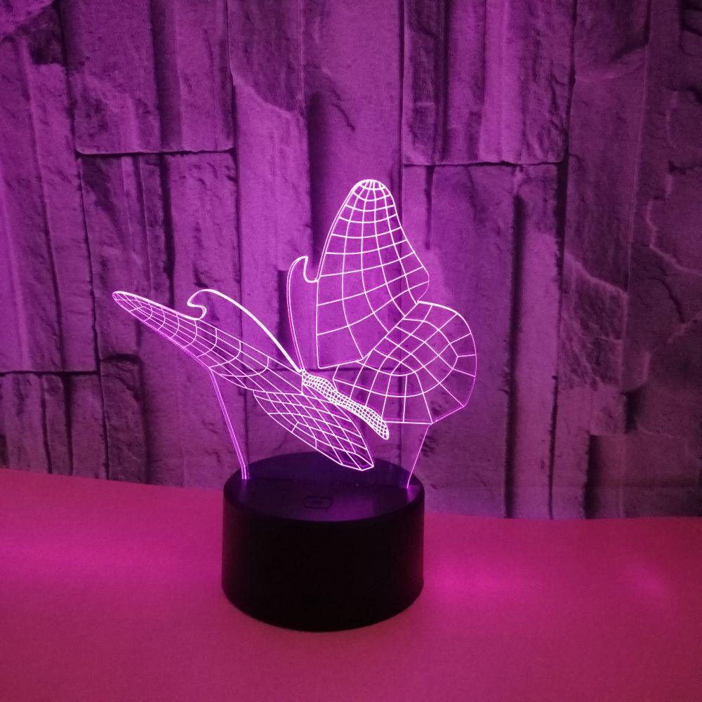 Butterfly 3D Lamp - Light Grace