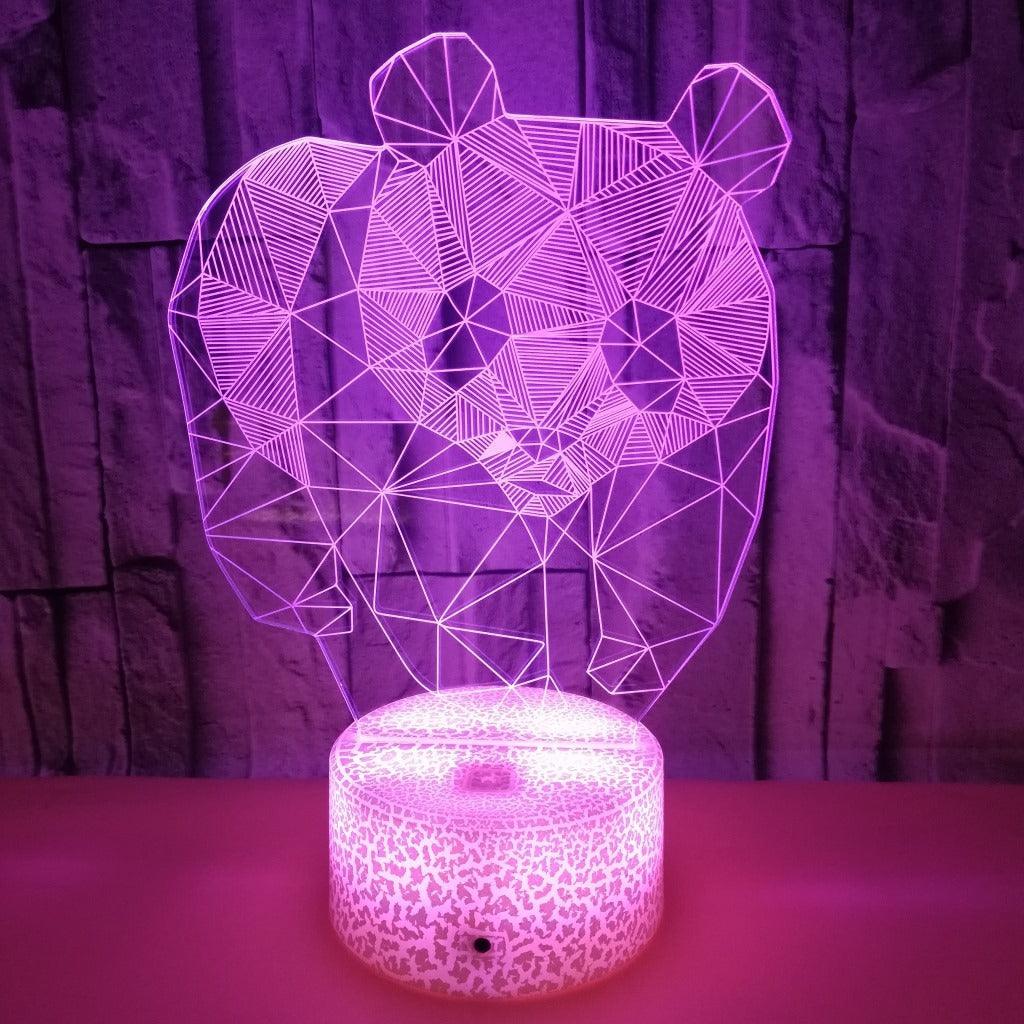 cute Panda 3D Lamp from Light grace