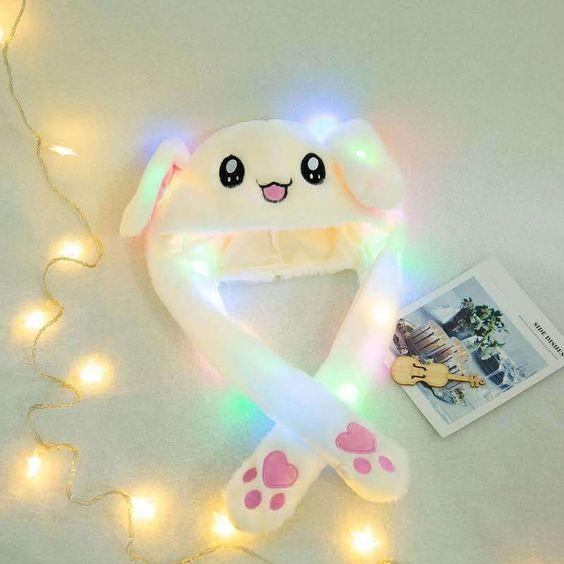 Light grace Led Plush Hat in bedroom