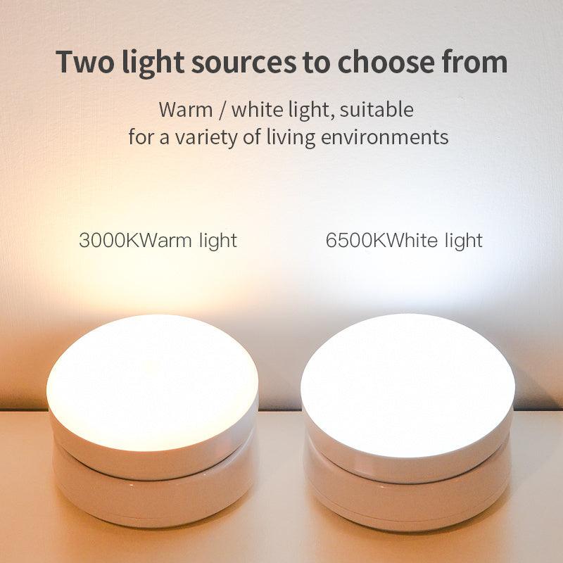 Rotating Led Sensor Lamp from Light grace in room corner