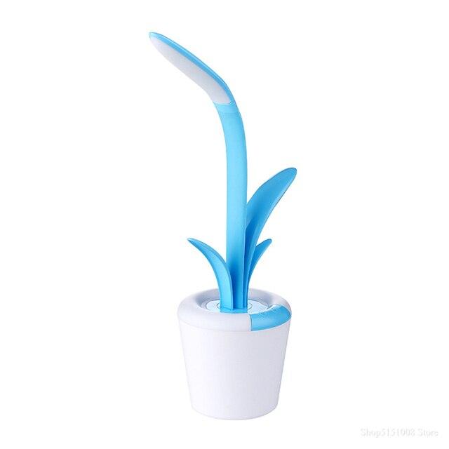 Lightgrace Flowerpot Table Lamp - Blue