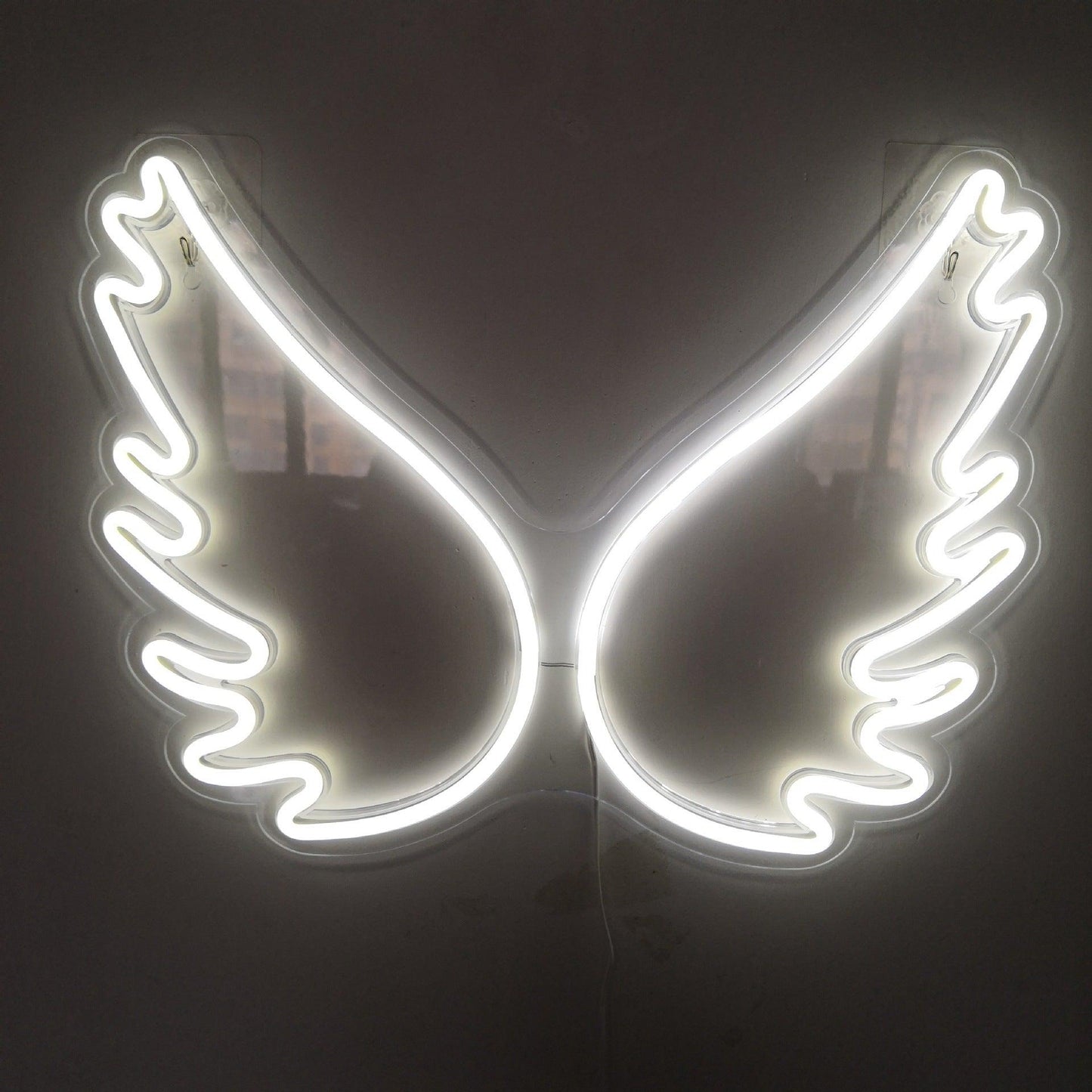 cute Wings Neon Sign - Warm from Light grace