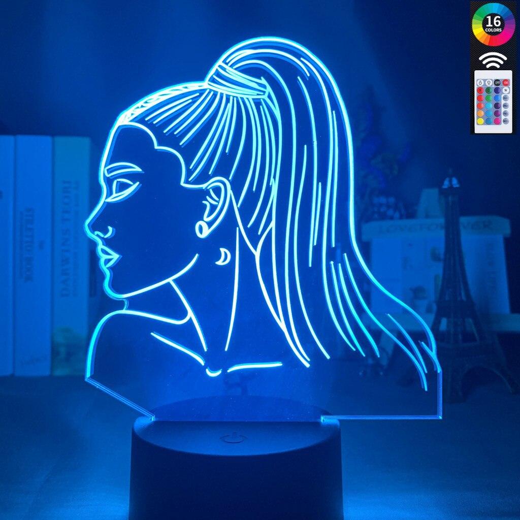 Lightgrace Ariana Grande 3D Lamp - 7 colors