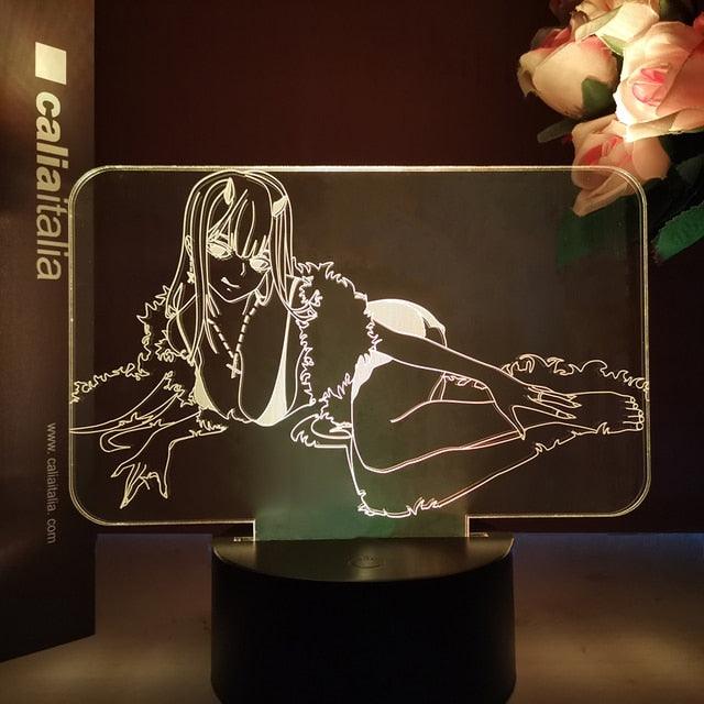 Lightgrace Anime Girls 3D Lamps - B / Touch