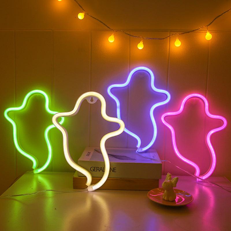 night lights from Light grace Halloween Ghost Neon Sign