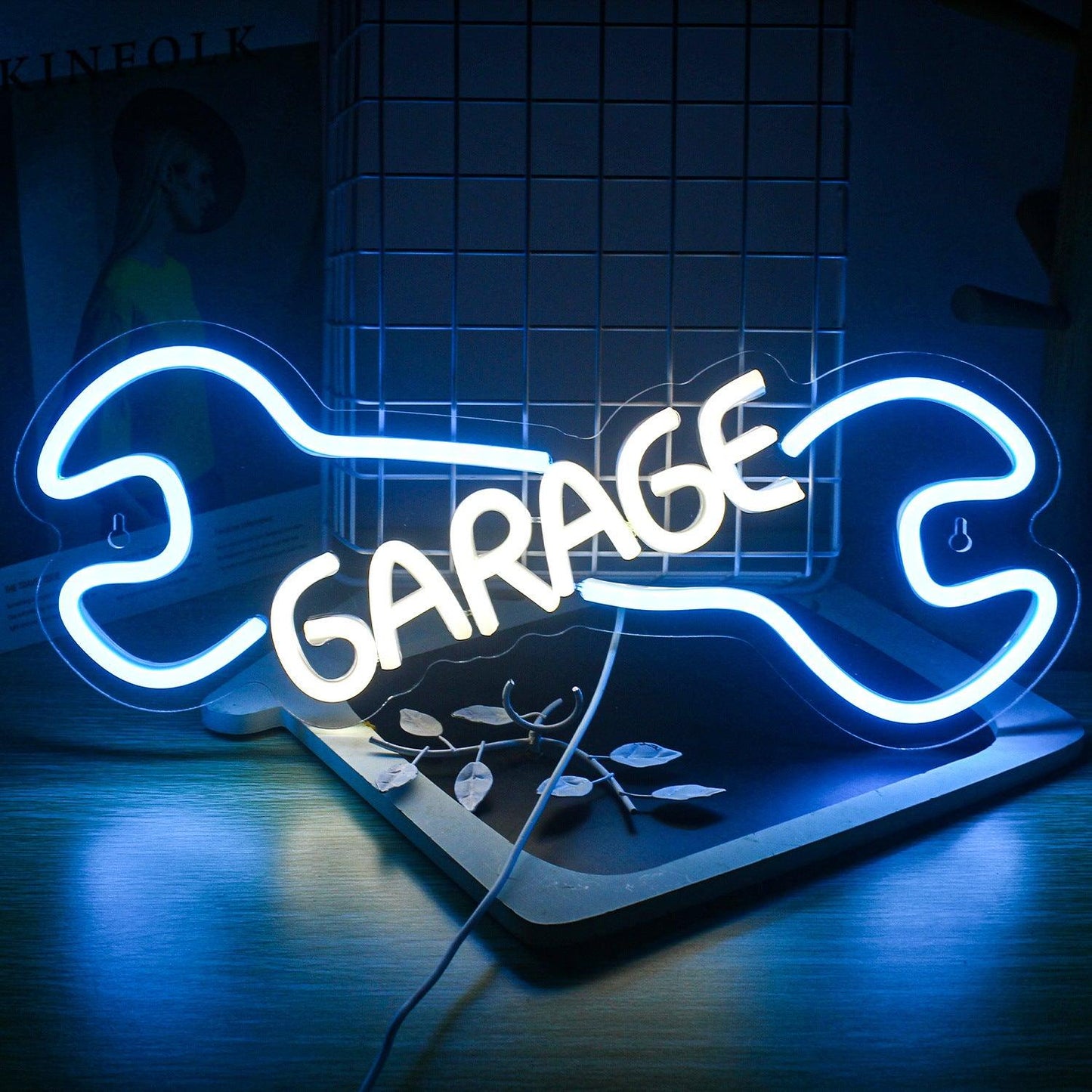 Wrench Neon Sign from Light grace