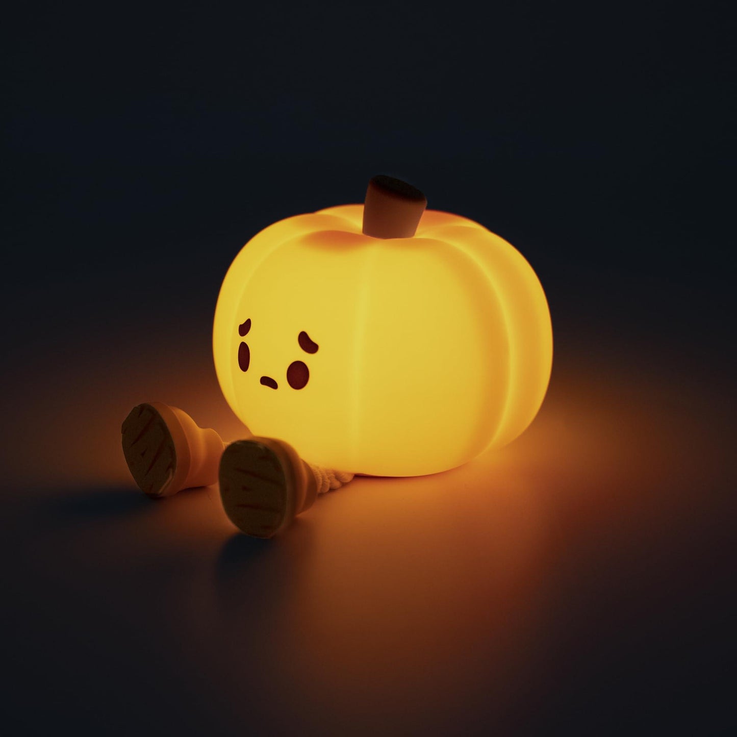 Pumpkin Night Lamp from Light grace in room