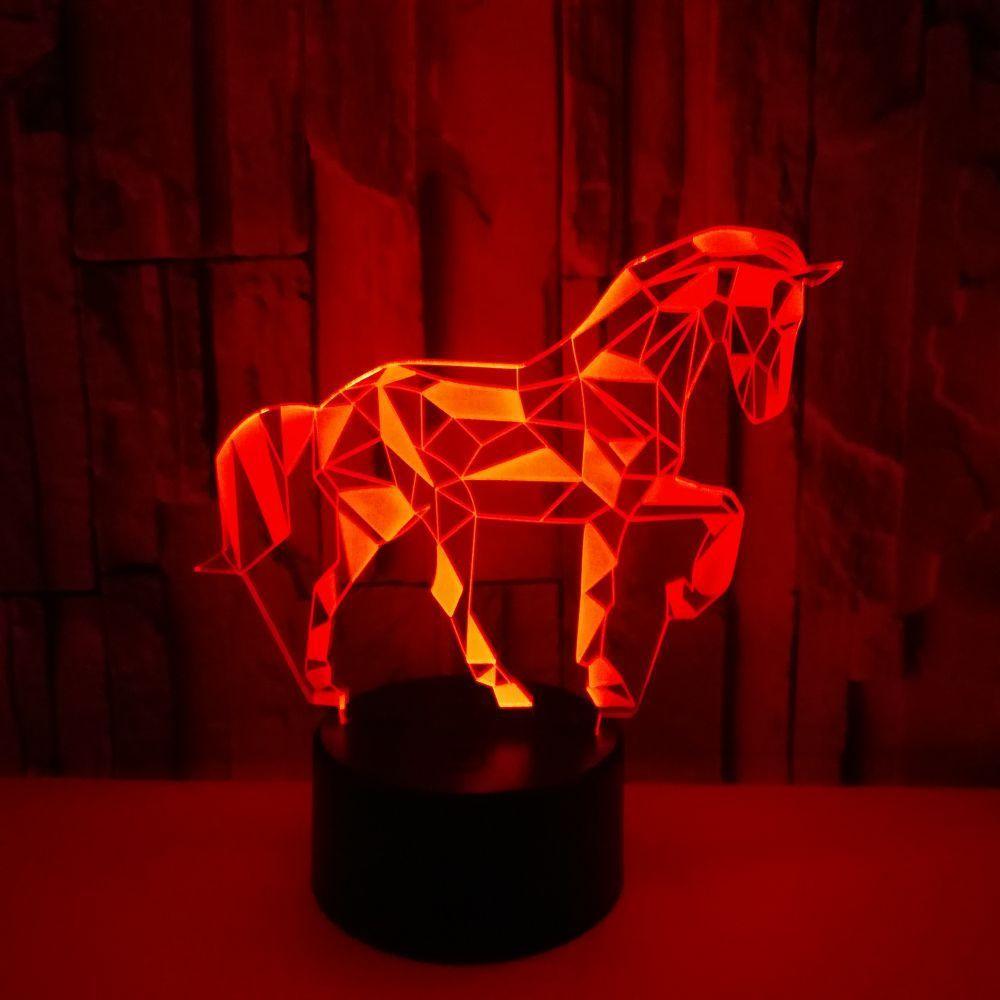 Horse 3D Lamp - Light Grace