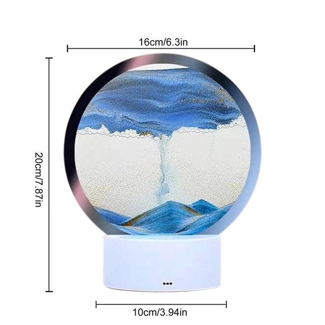 Quicksand Lamp from Light grace in room