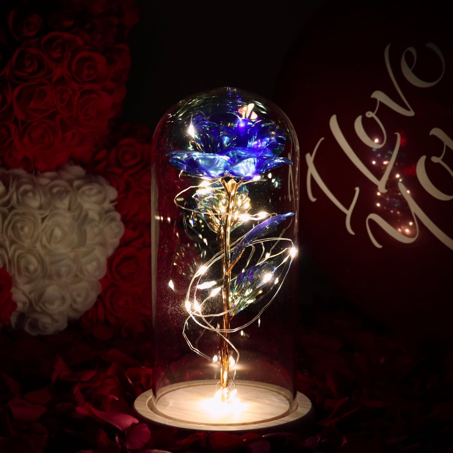Rose Eternal Lamp from Light grace in room corner
