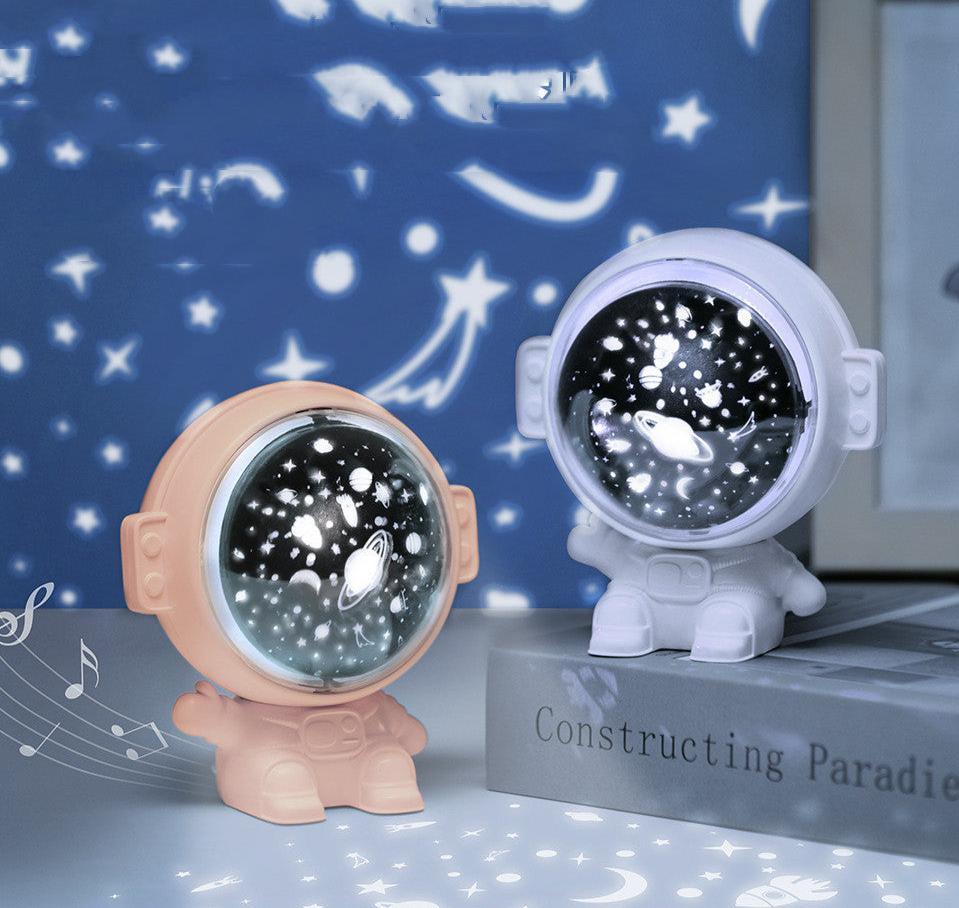 Lightgrace Mini Astronaut Galaxy Projector - Pink