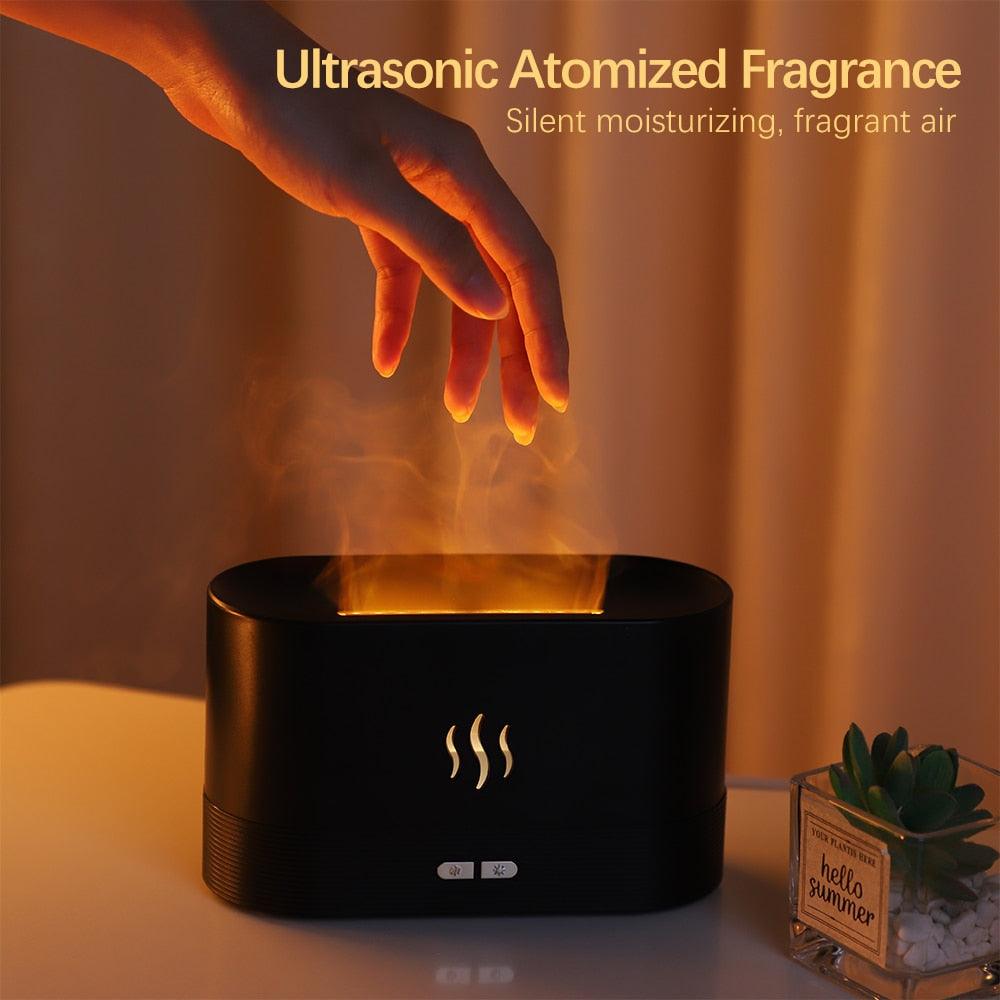 cute NEW Fire Flame Humidifier from Light grace