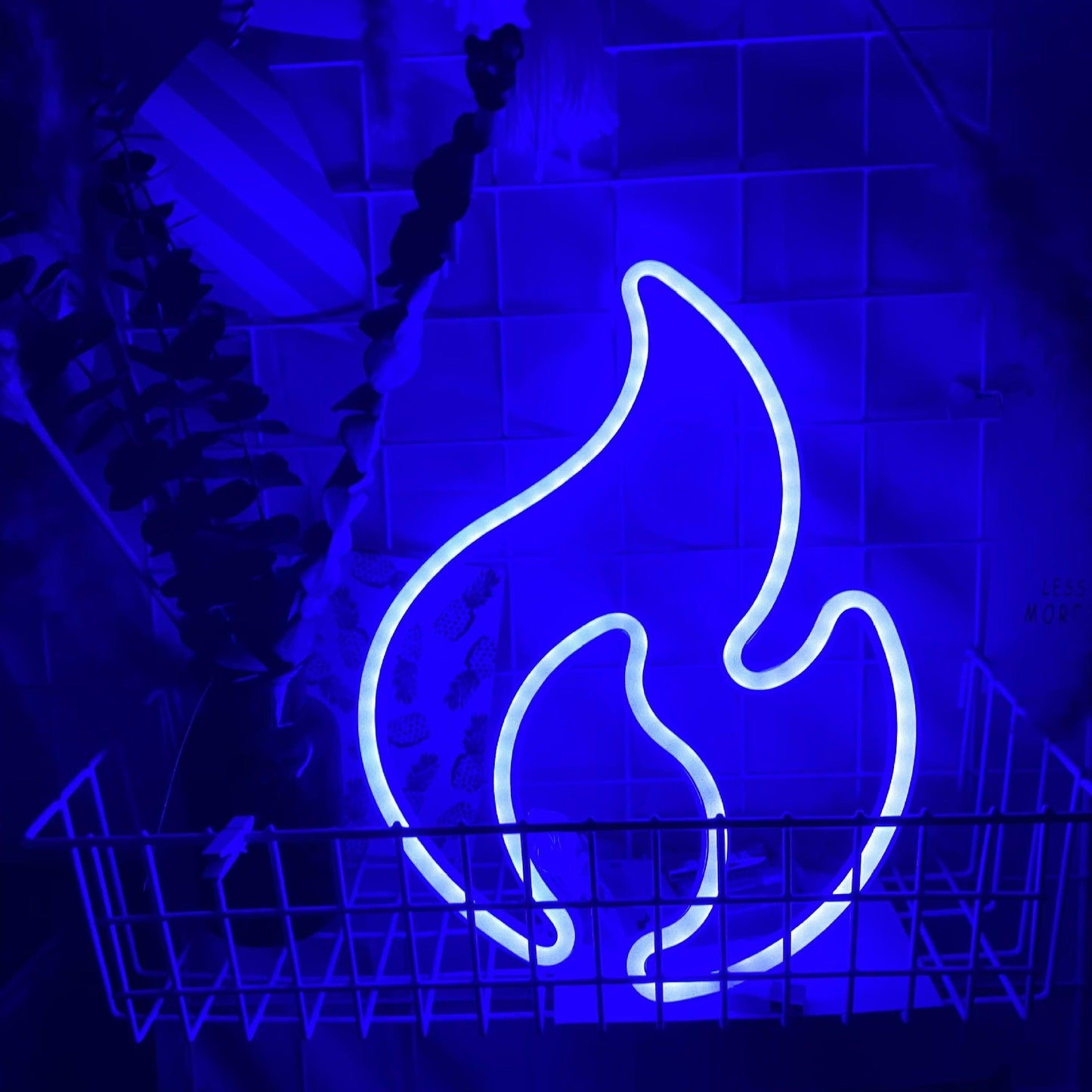 Light grace Fire Flame Neon Sign 2 night lights