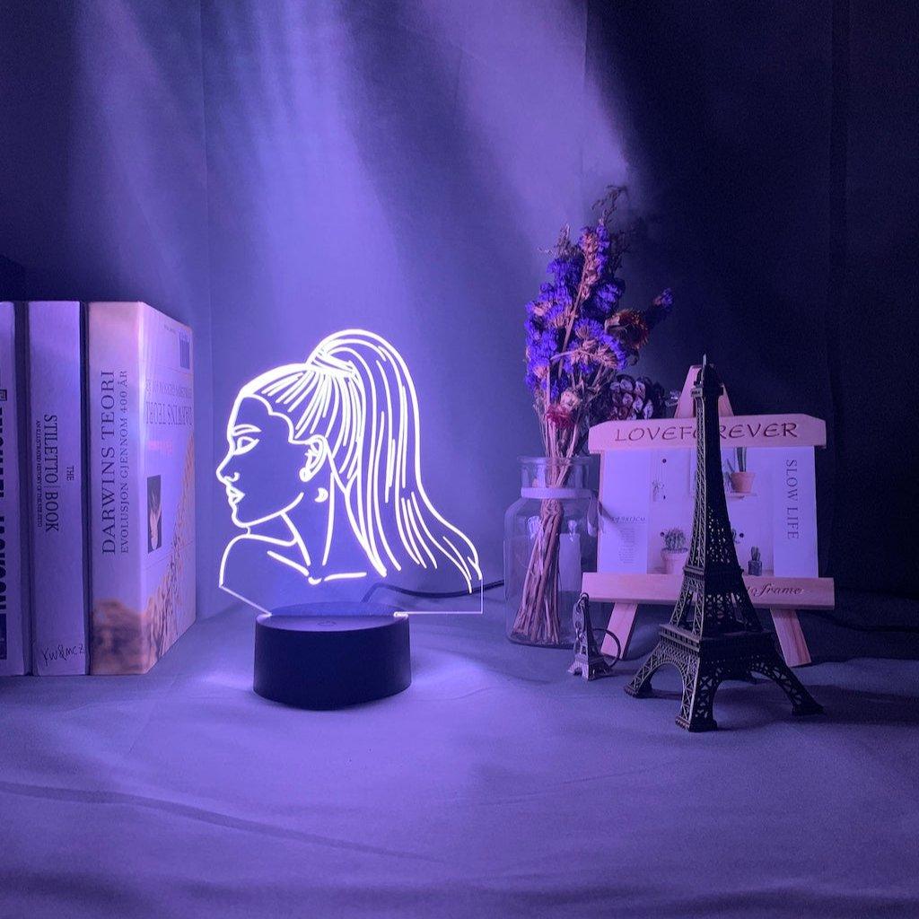 Lightgrace Ariana Grande 3D Lamp - 7 colors