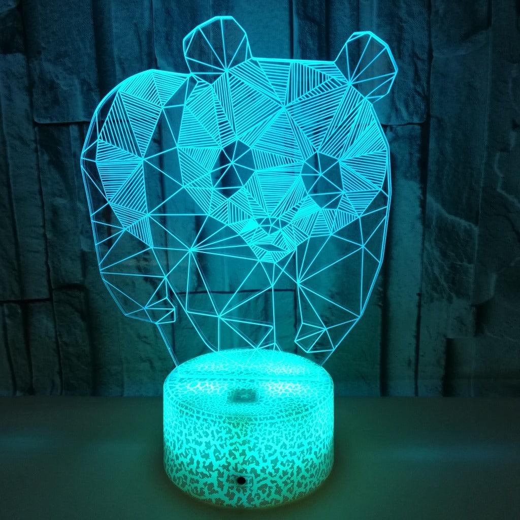 cute Panda 3D Lamp from Light grace