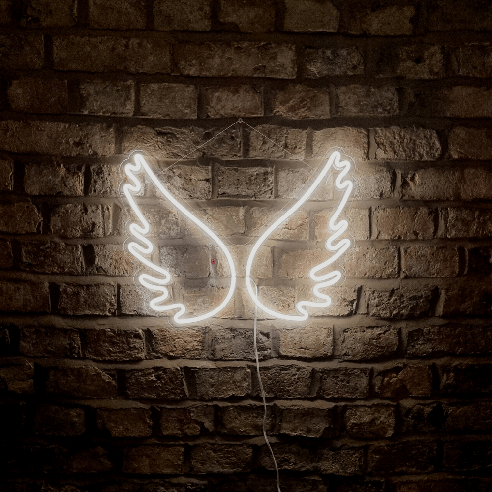 Wings Neon Sign from Light grace