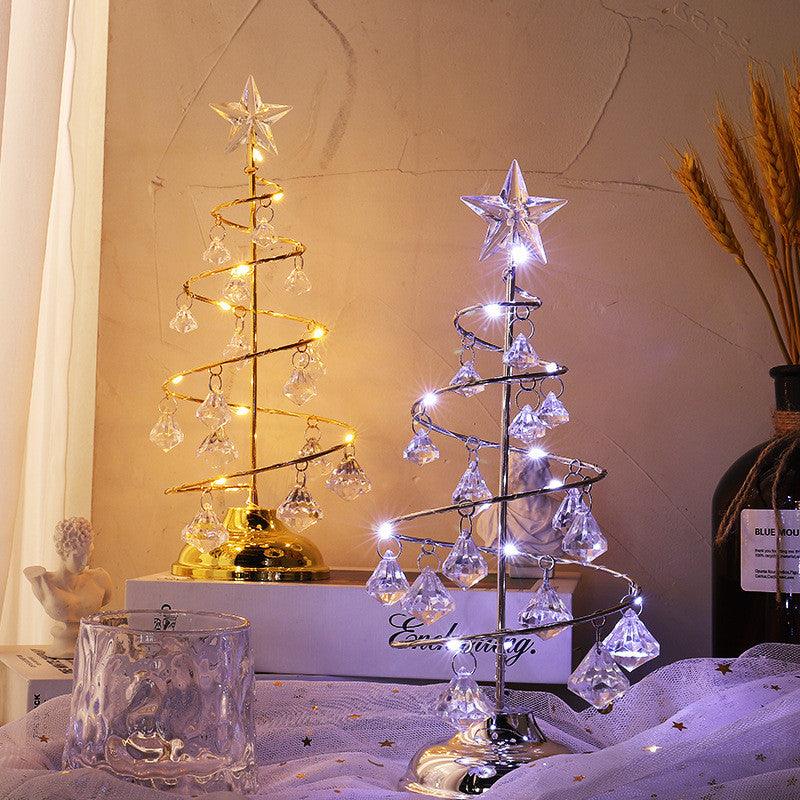 Light grace Crystal Christmas Tree Lamp
