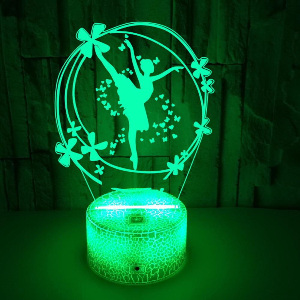 Ballet 3D Lamp - Light Grace