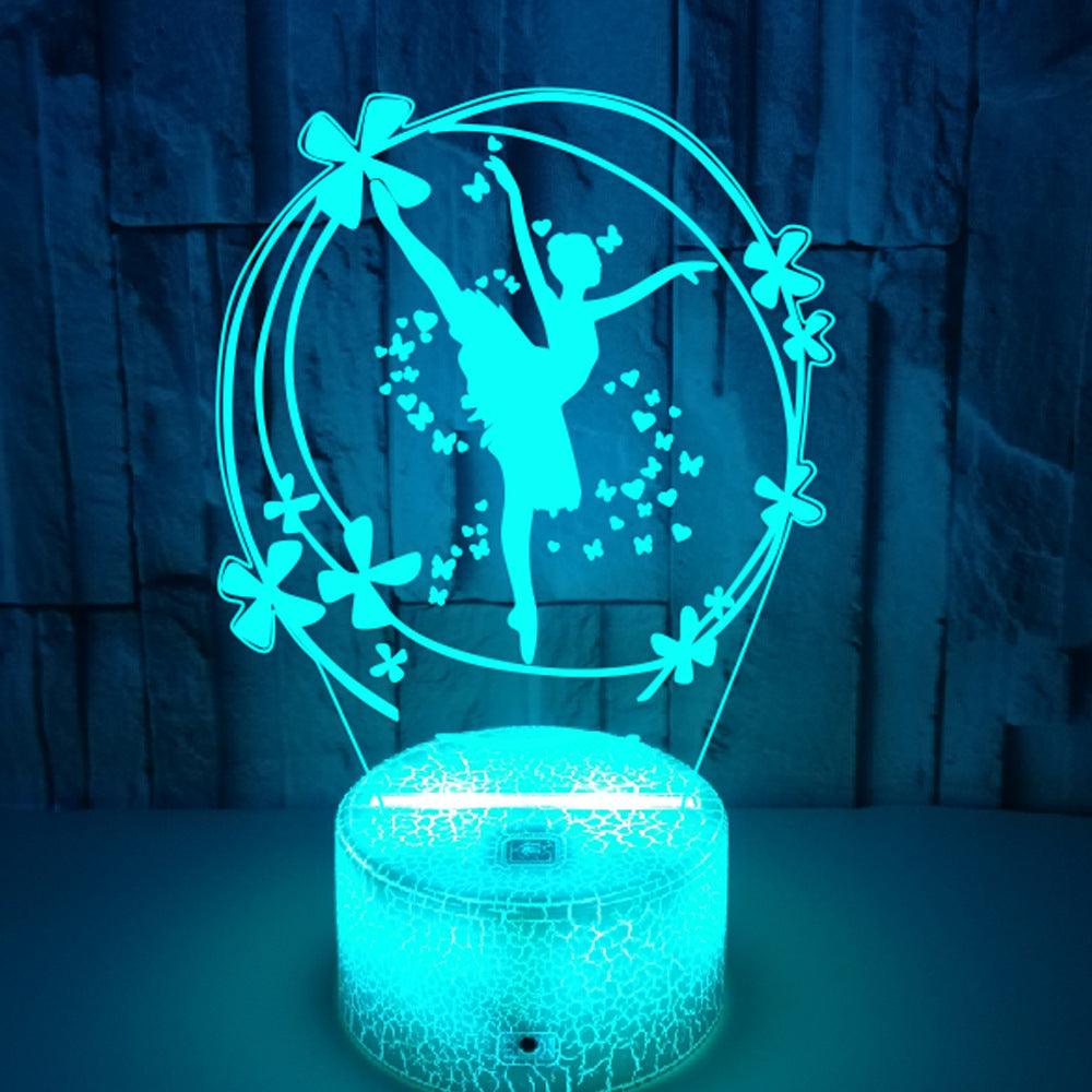 Ballet 3D Lamp - Light Grace