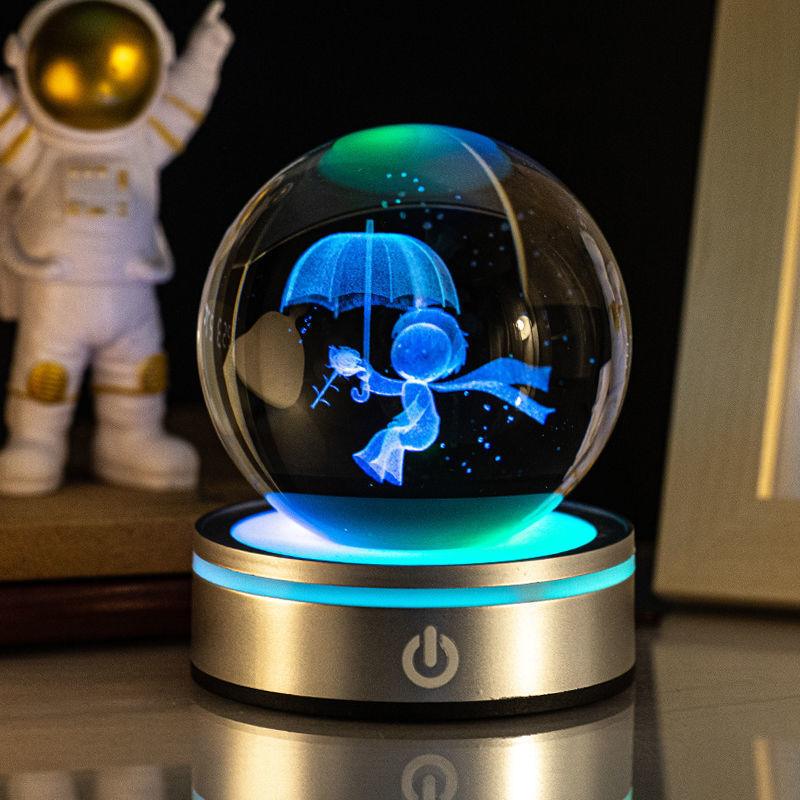 Lightgrace Crystal Ball Lamp 2 - Shelter From Rain