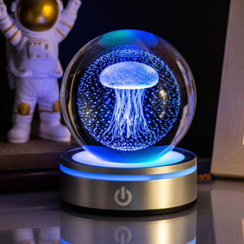 Lightgrace Crystal Ball Lamp 2 - Jellyfish