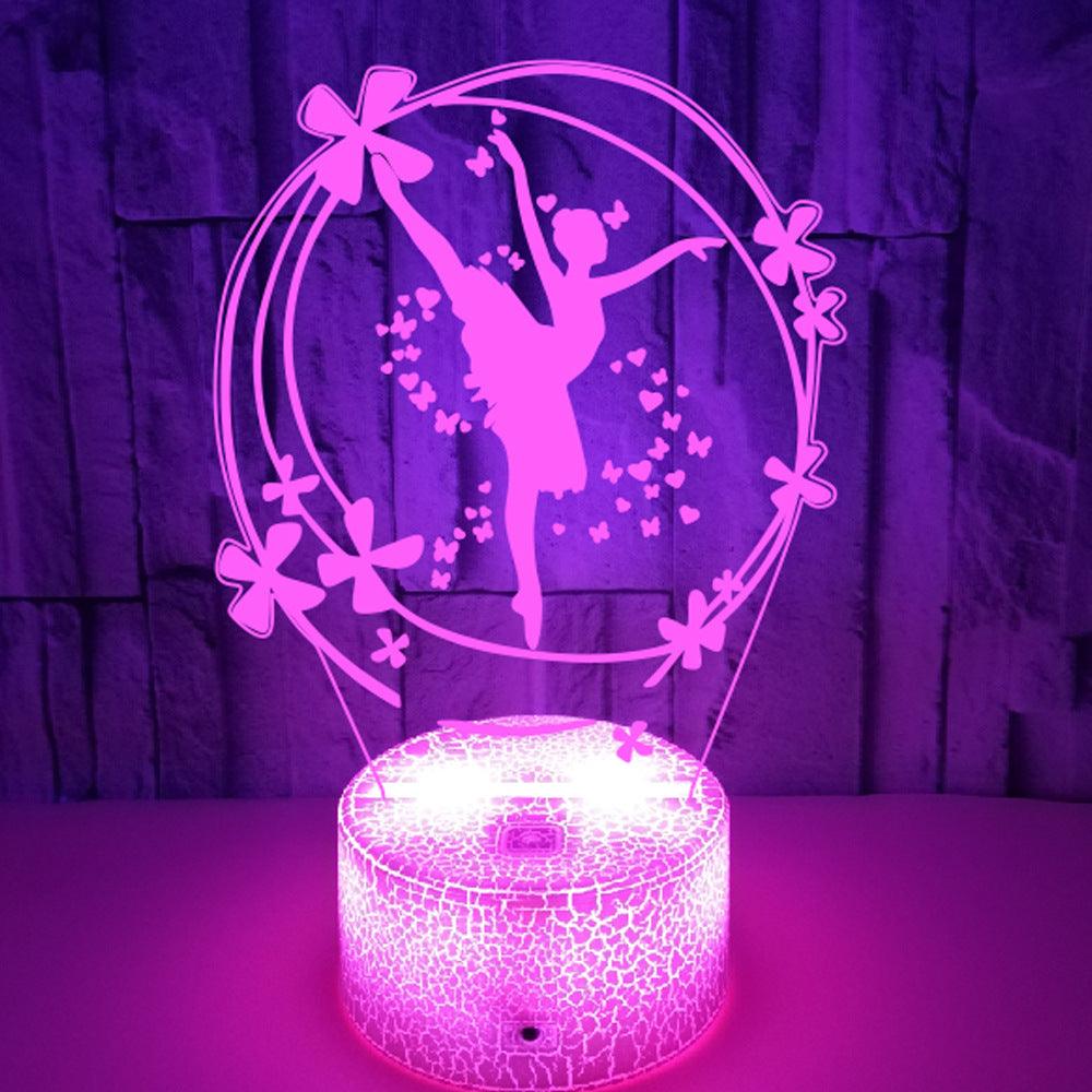 Ballet 3D Lamp - Light Grace