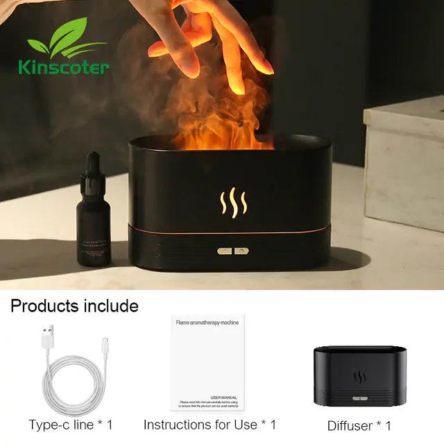 cute NEW Fire Flame Humidifier from Light grace