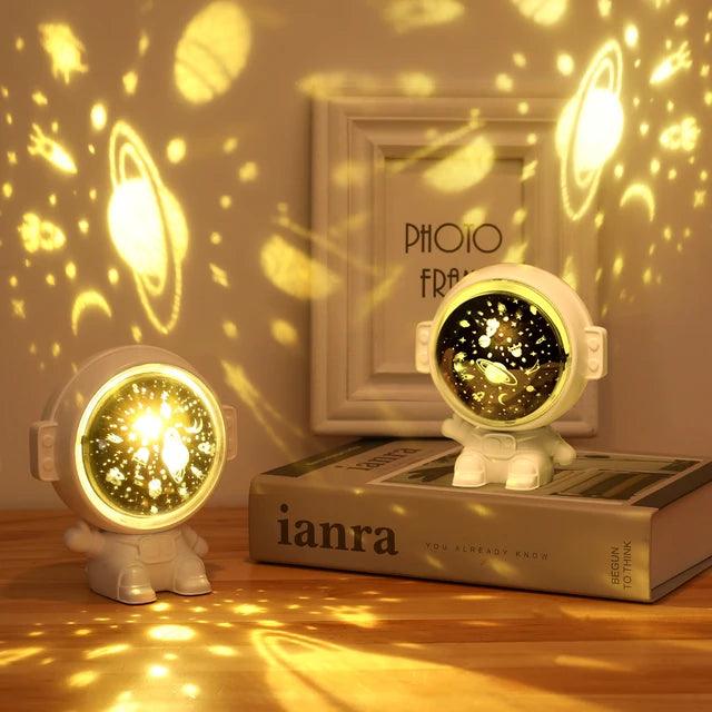 Lightgrace Mini Astronaut Galaxy Projector - Pink