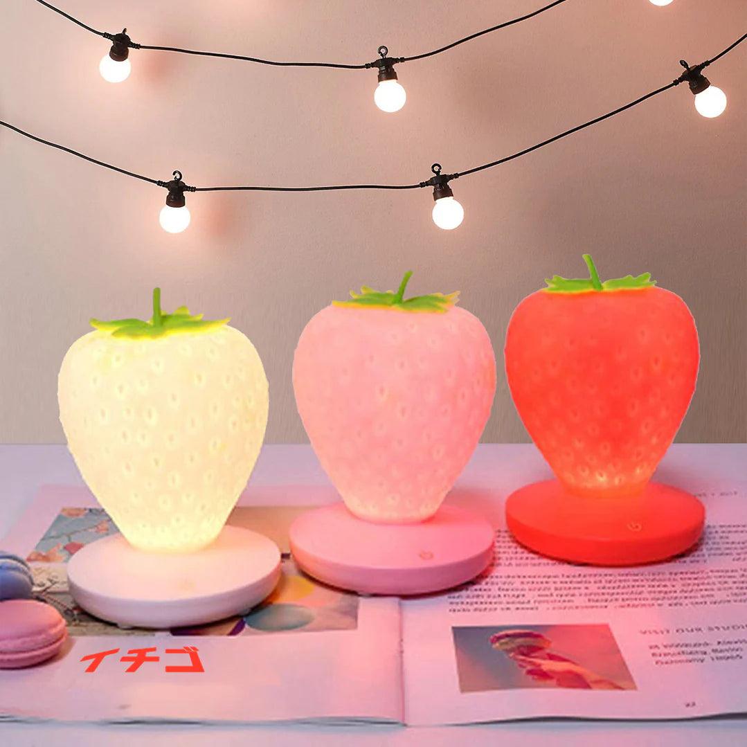Lightgrace Strawberry Night Lamp - Pink