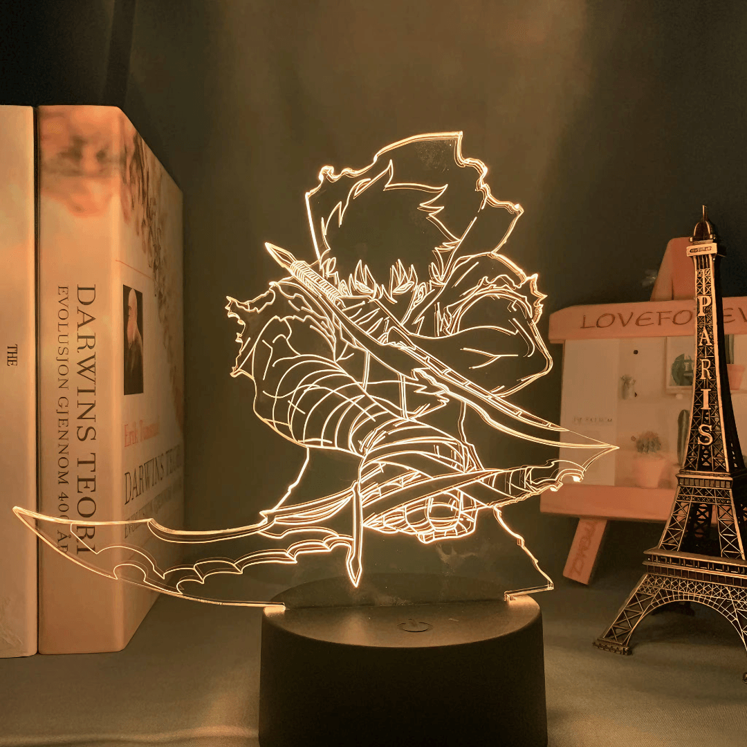 Solo Leveling 3D Lamp - Default Title from Light grace