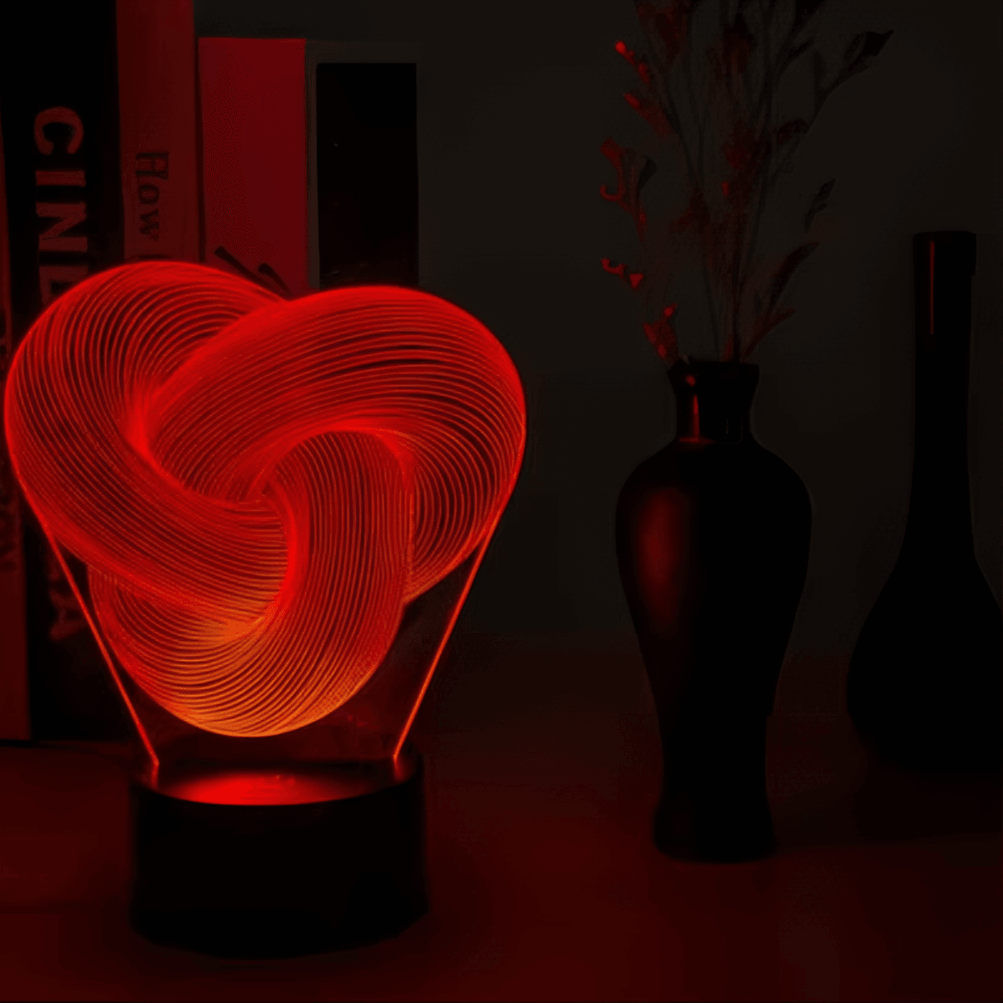 cute Twist 3D Lamp - Default Title from Light grace