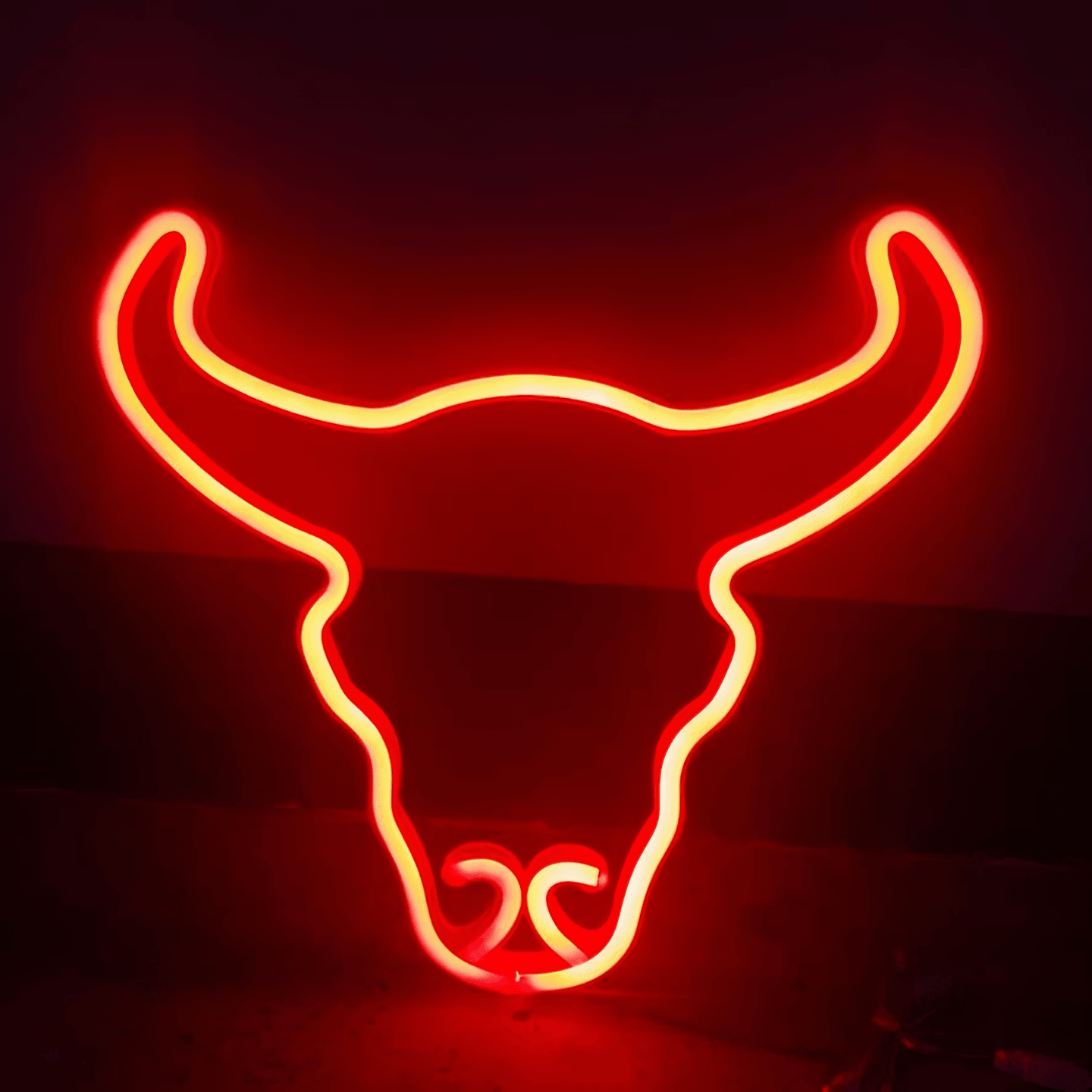 Bull Neon Sign - Light Grace