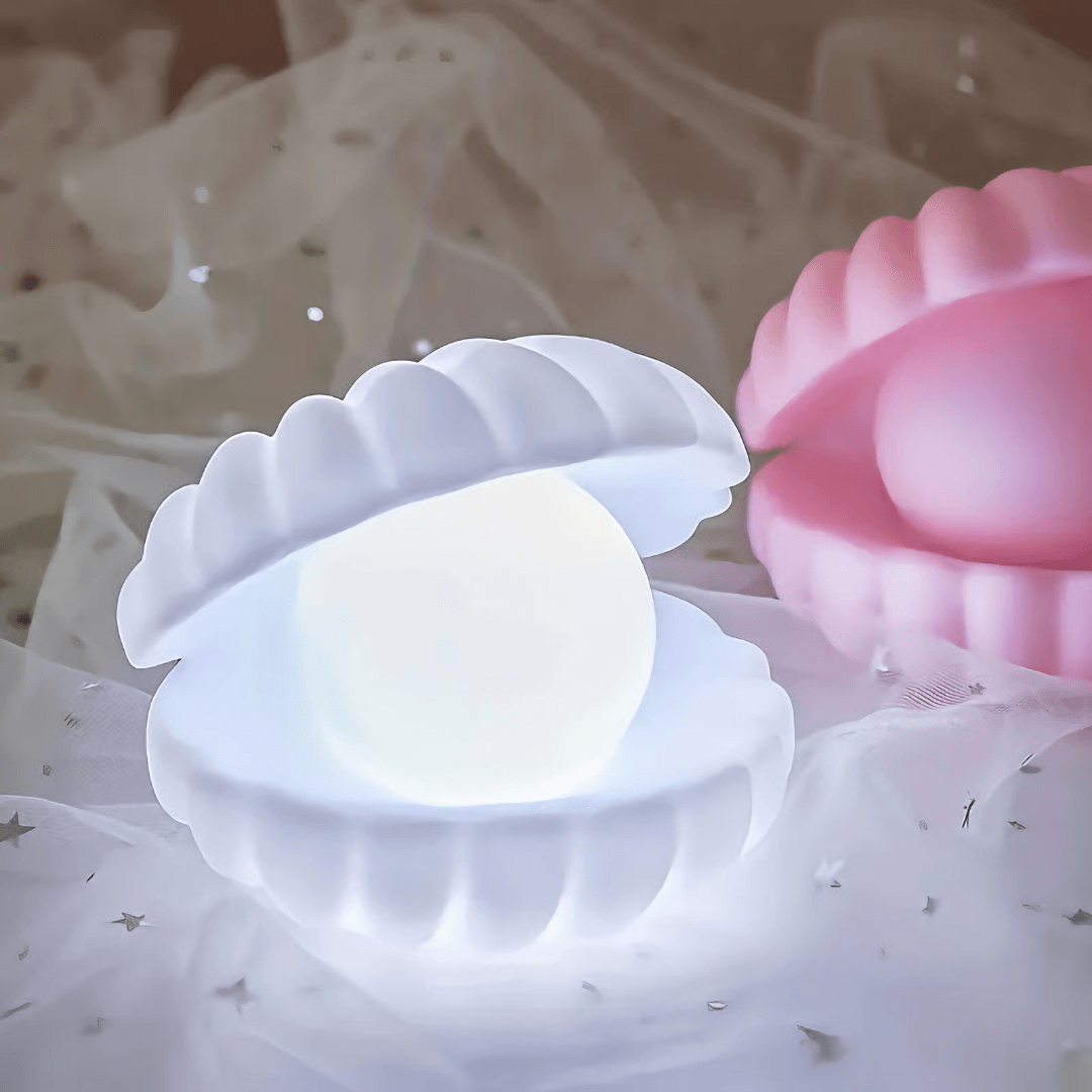 Pearl Night Light from Light grace in room