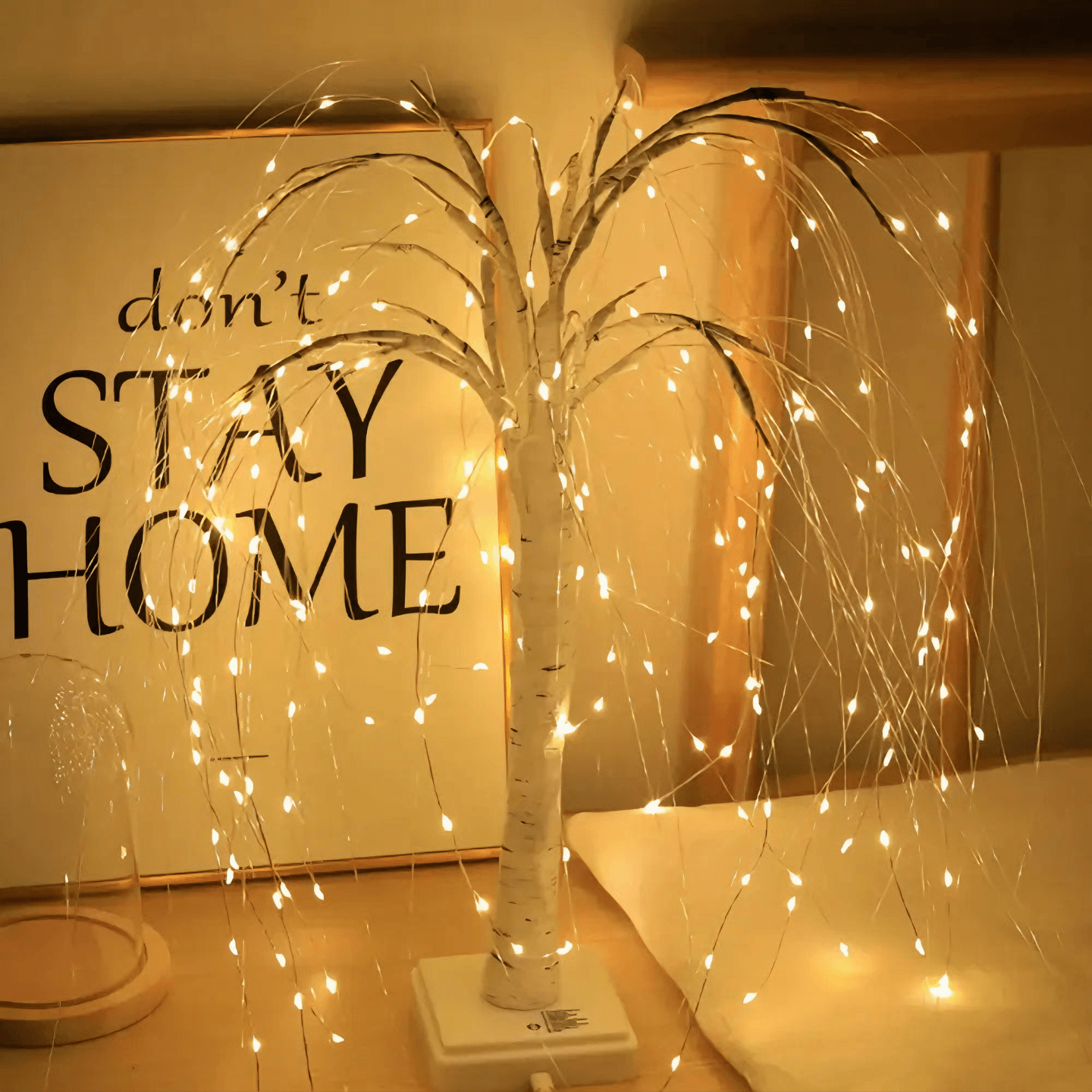 cute Willow Tree Lamp - Black from Light grace