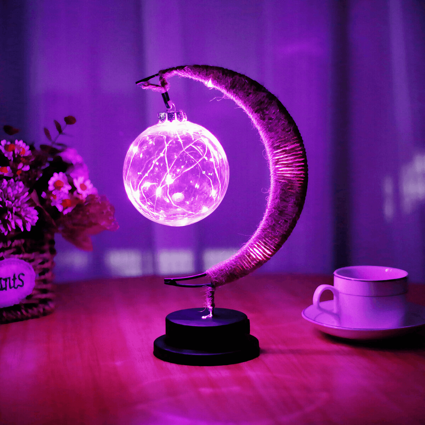 Lightgrace Enchanted Lunar Lamp - Yellow