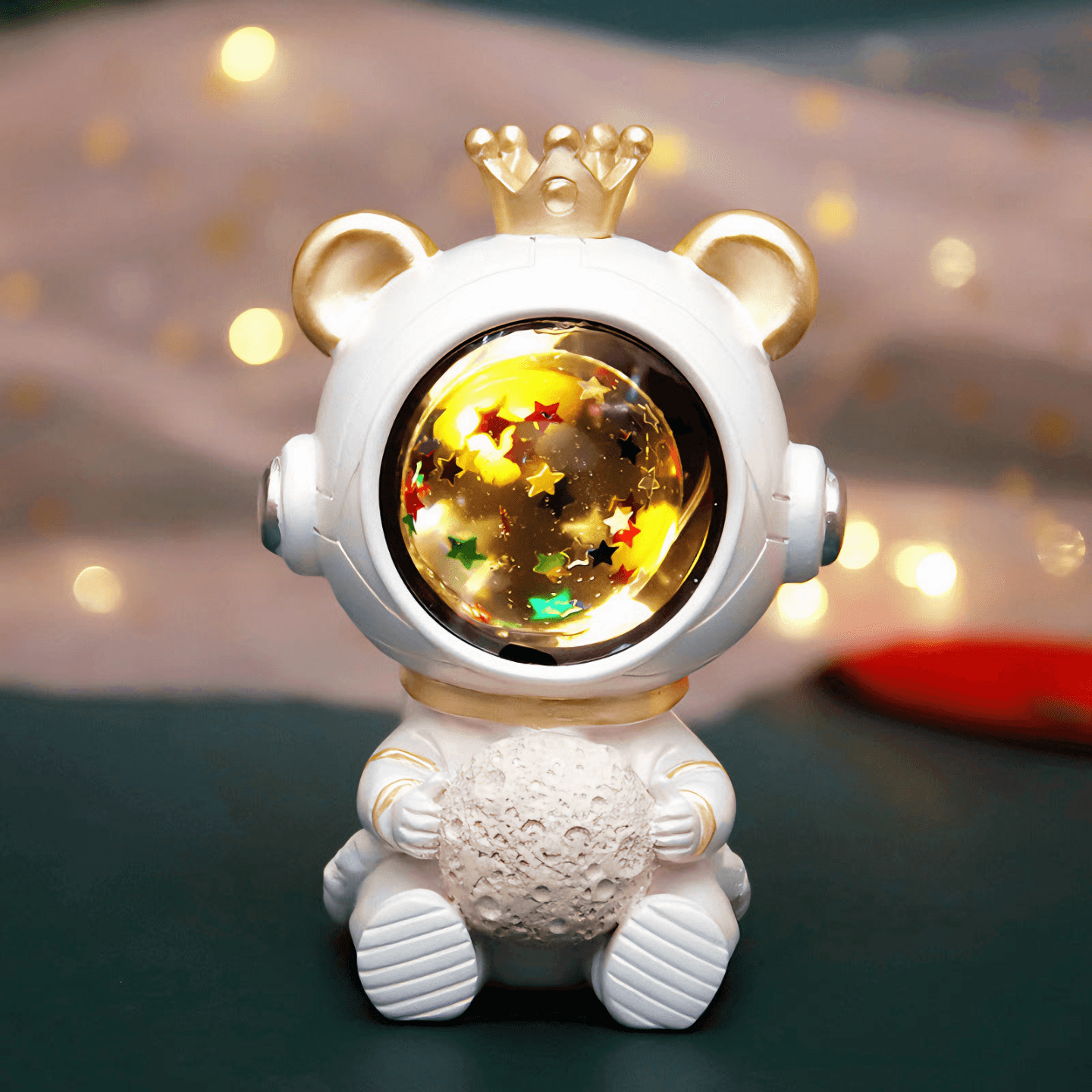 Light grace Cute Astronaut Night Lights glowing in dark room