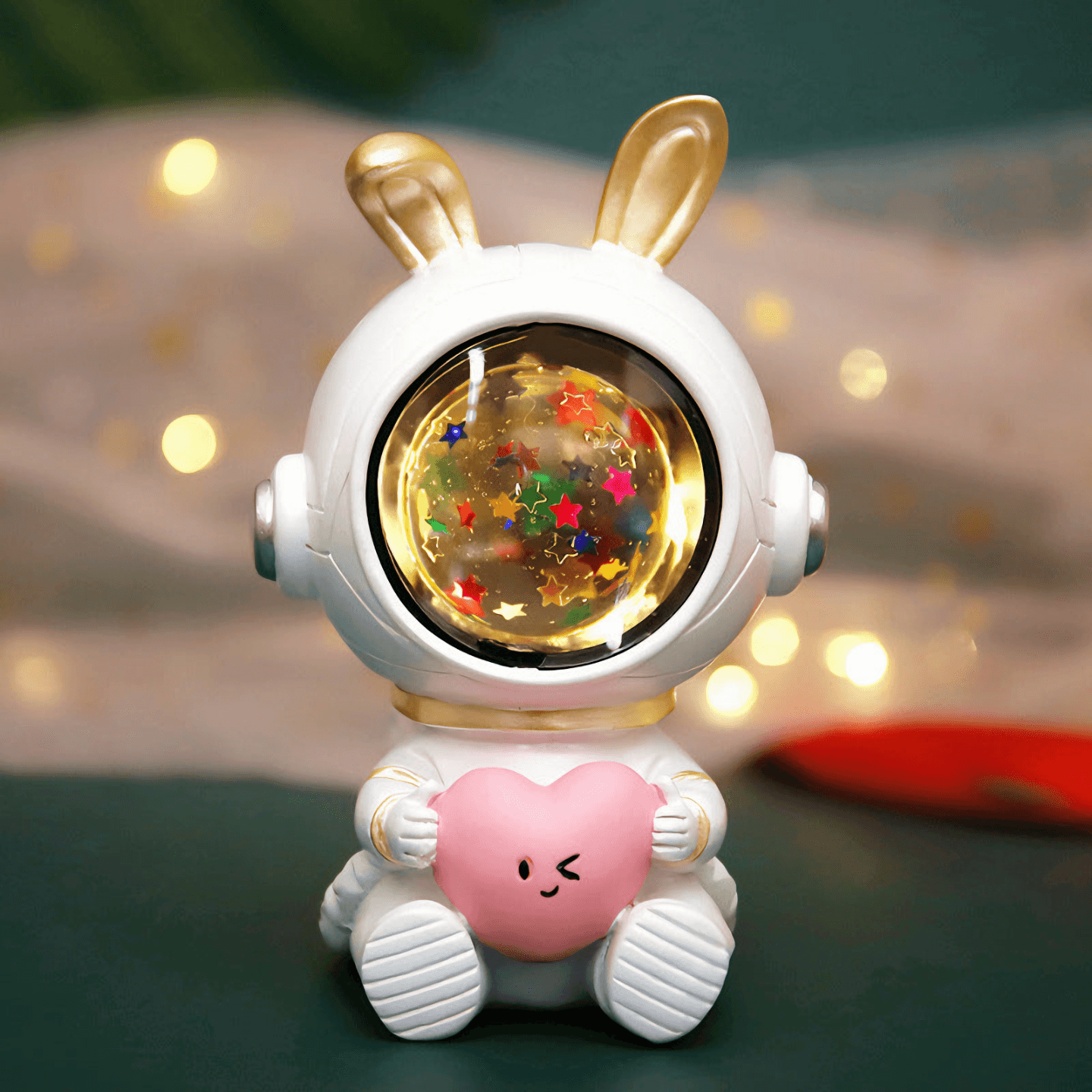 Light grace Cute Astronaut Night Lights glowing in dark room