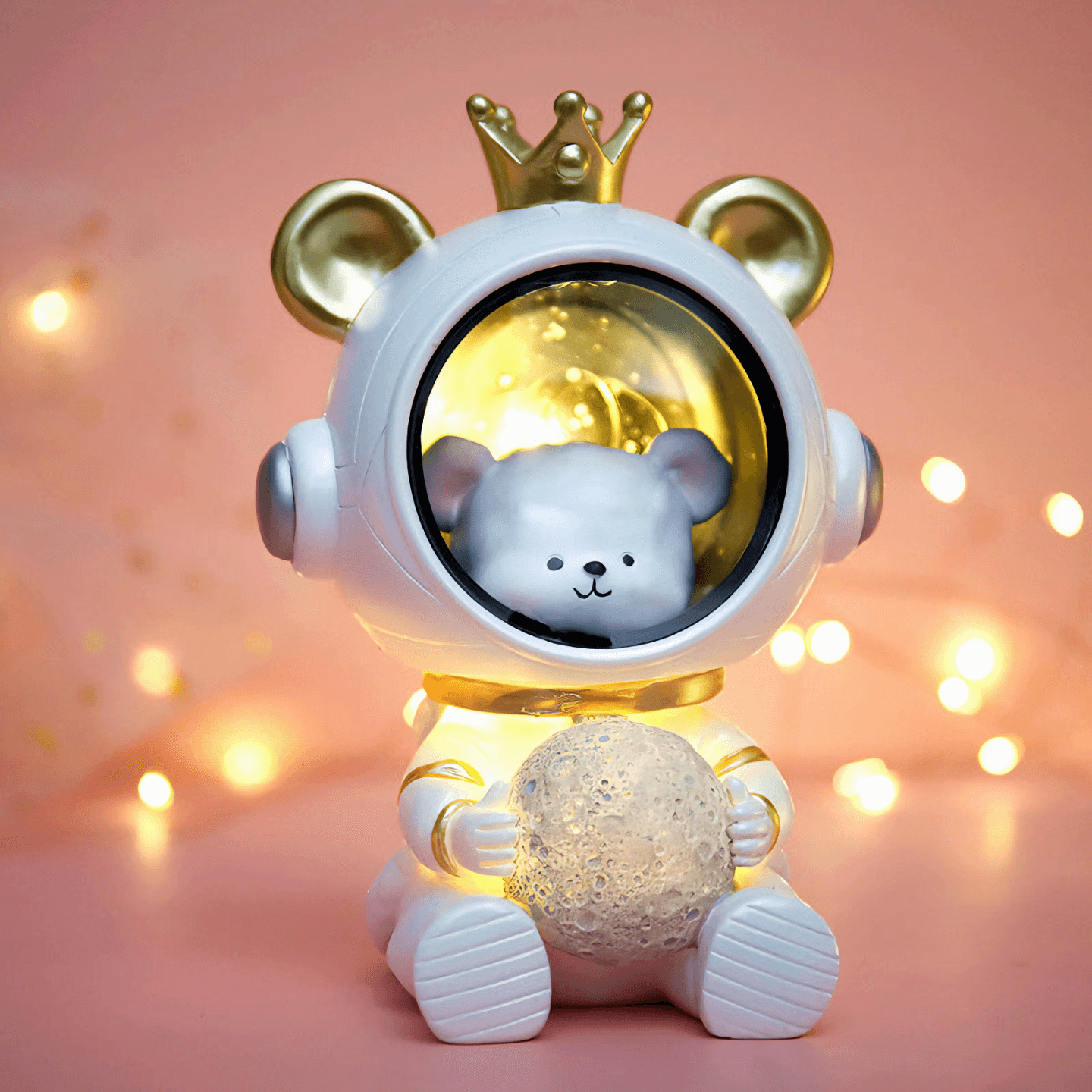 Light grace Cute Astronaut Night Lights glowing in dark room