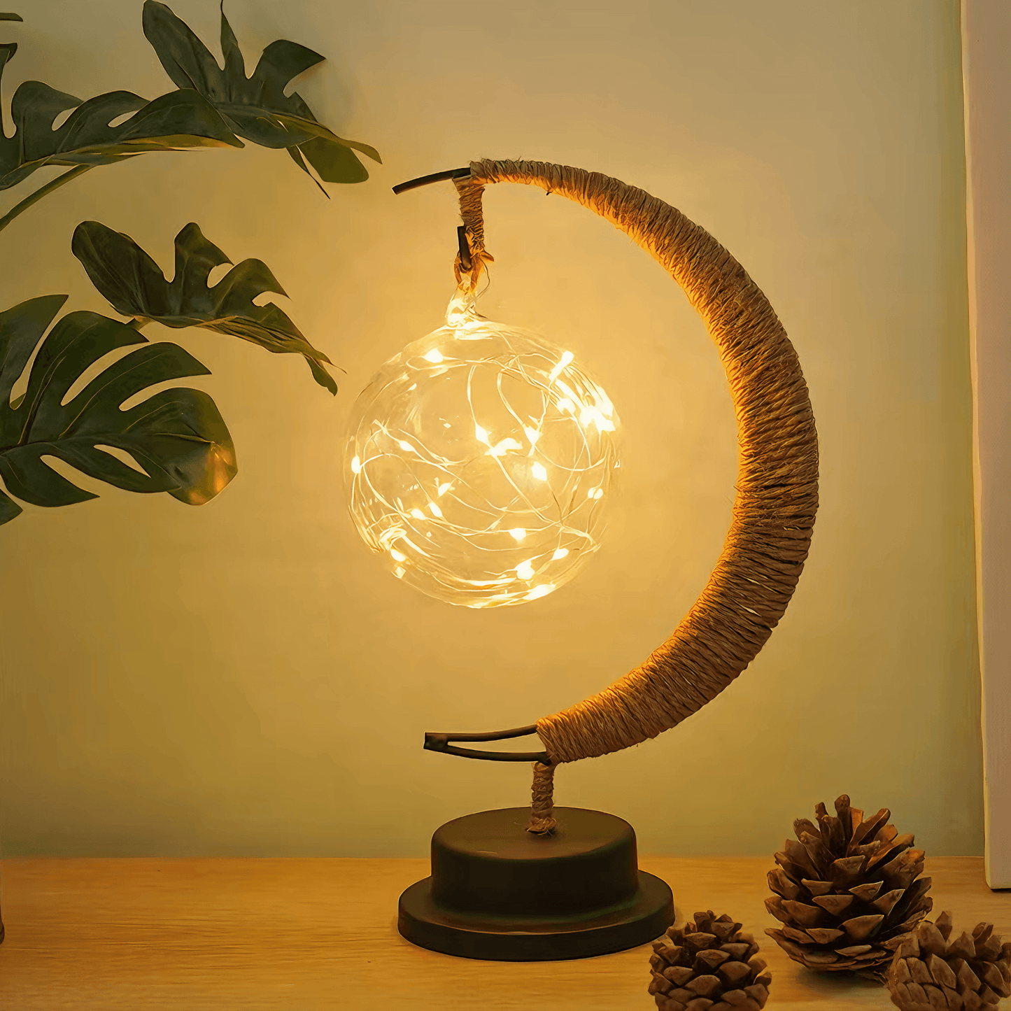 Lightgrace Enchanted Lunar Lamp - Yellow