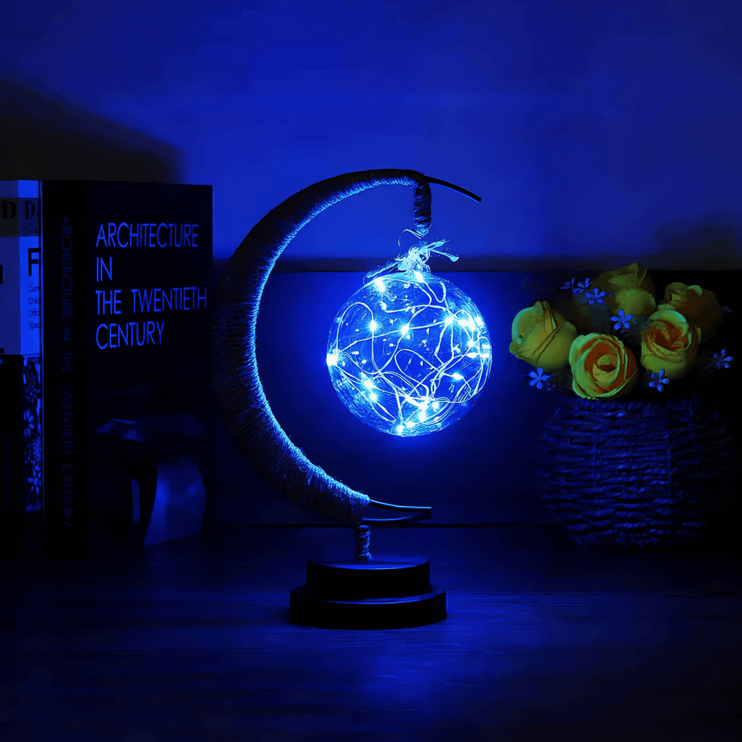 Lightgrace Enchanted Lunar Lamp - Yellow