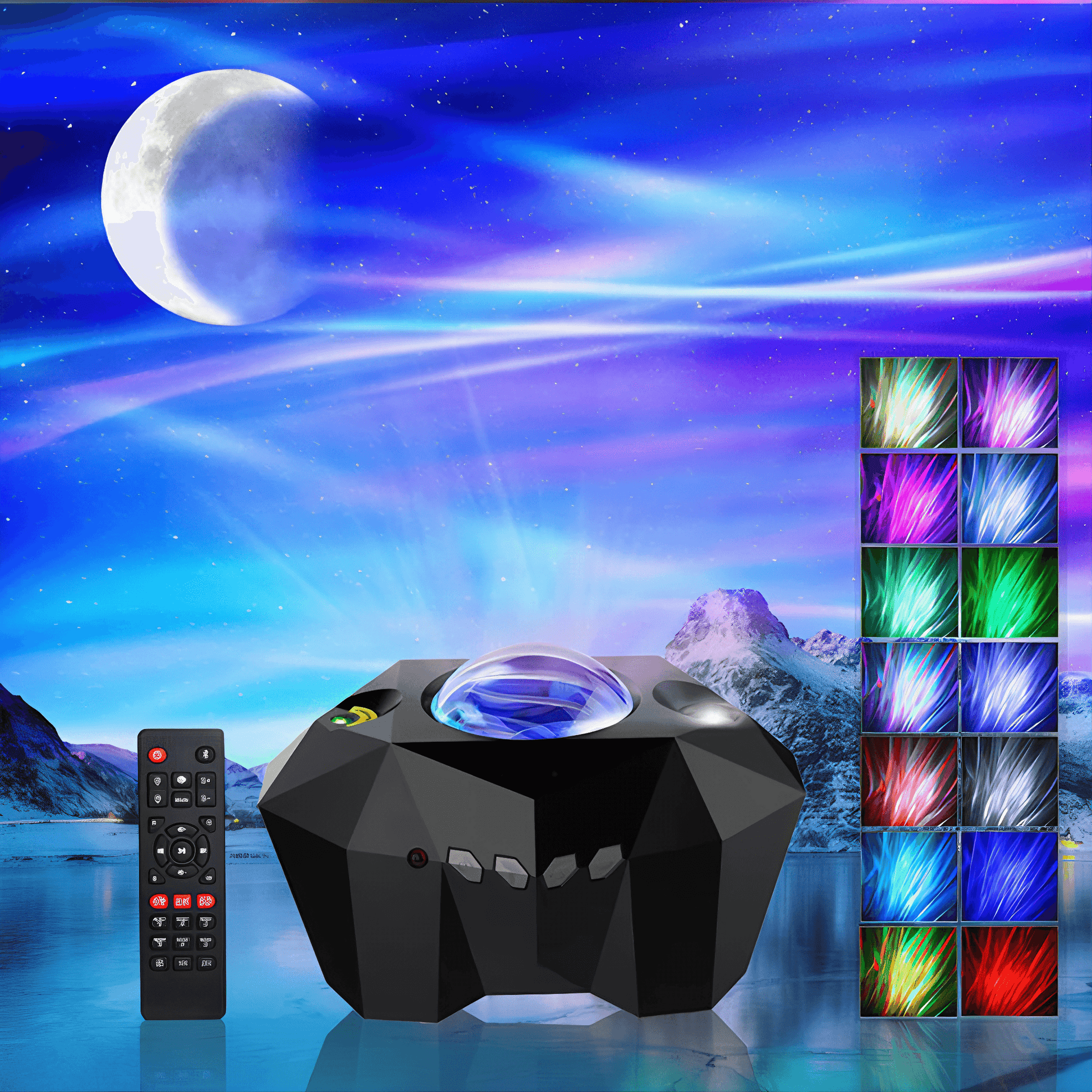 Lightgrace Star Galaxy Projector - Black