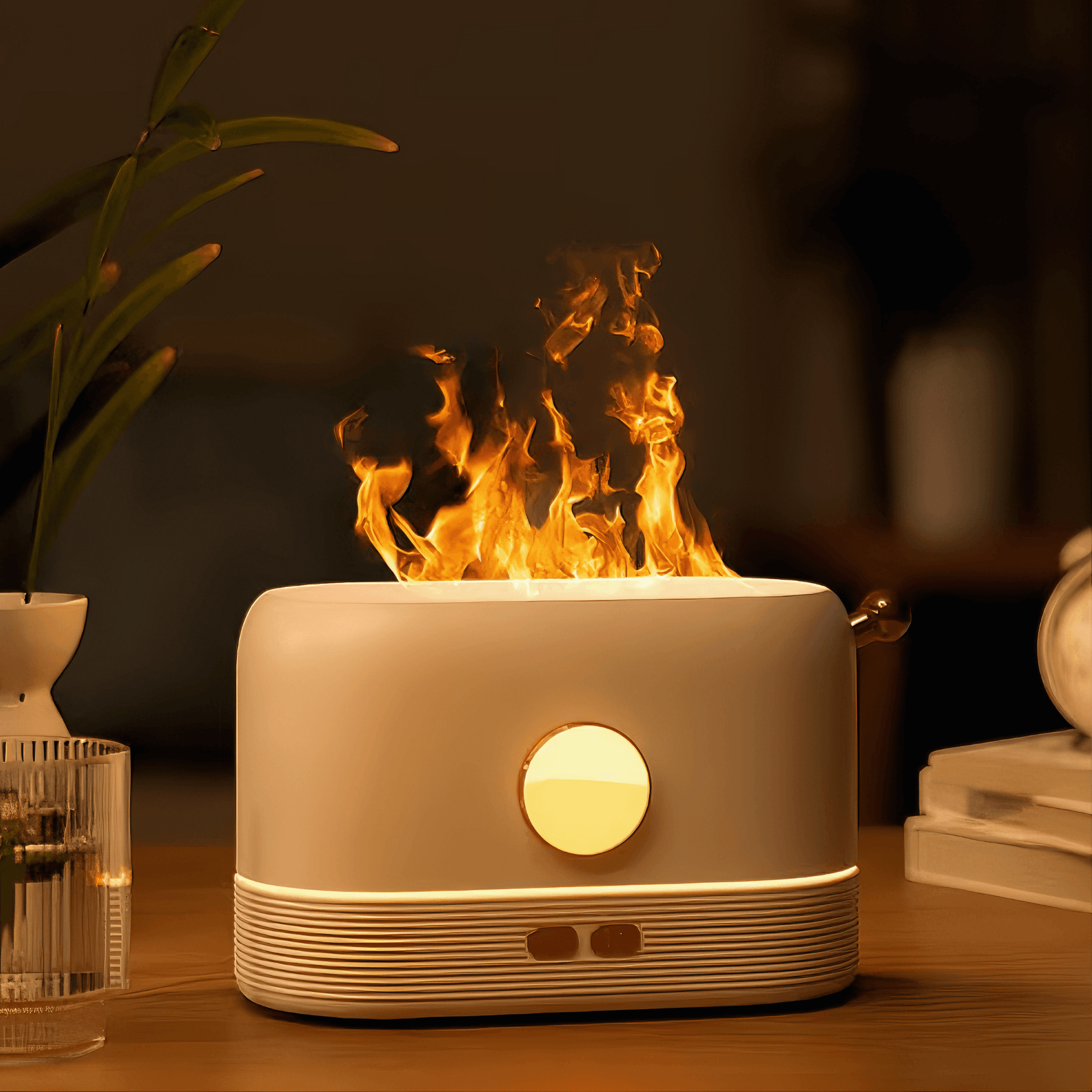 Lightgrace NEW Fire Flame Humidifier