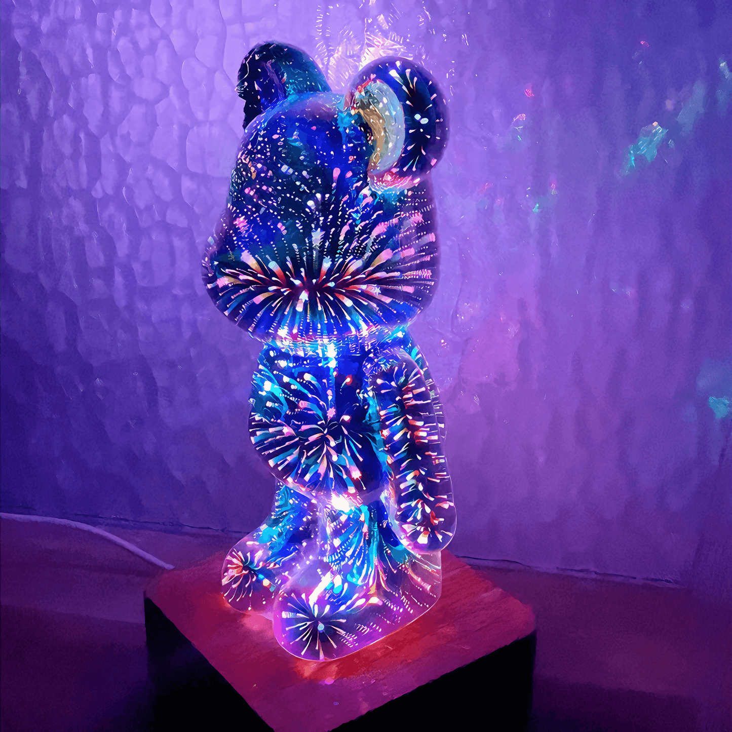 Light grace Fireworks Bear Lamp night lights