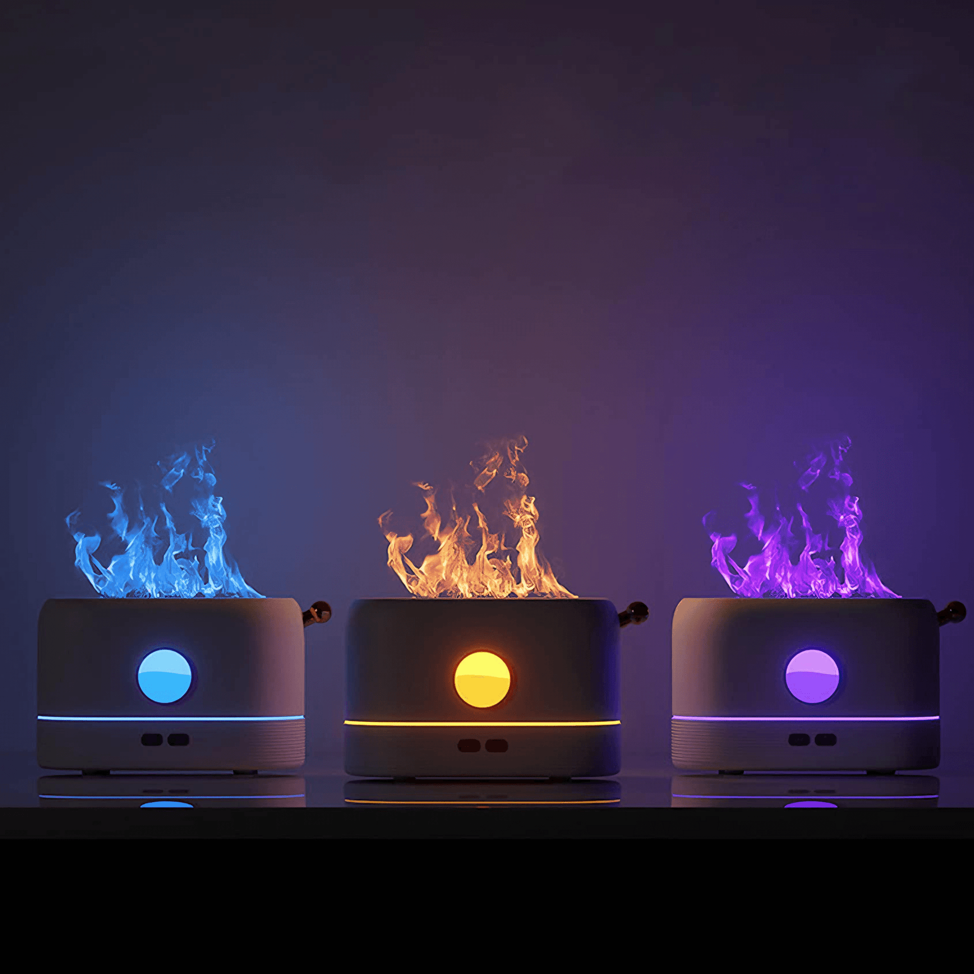 Lightgrace NEW Fire Flame Humidifier