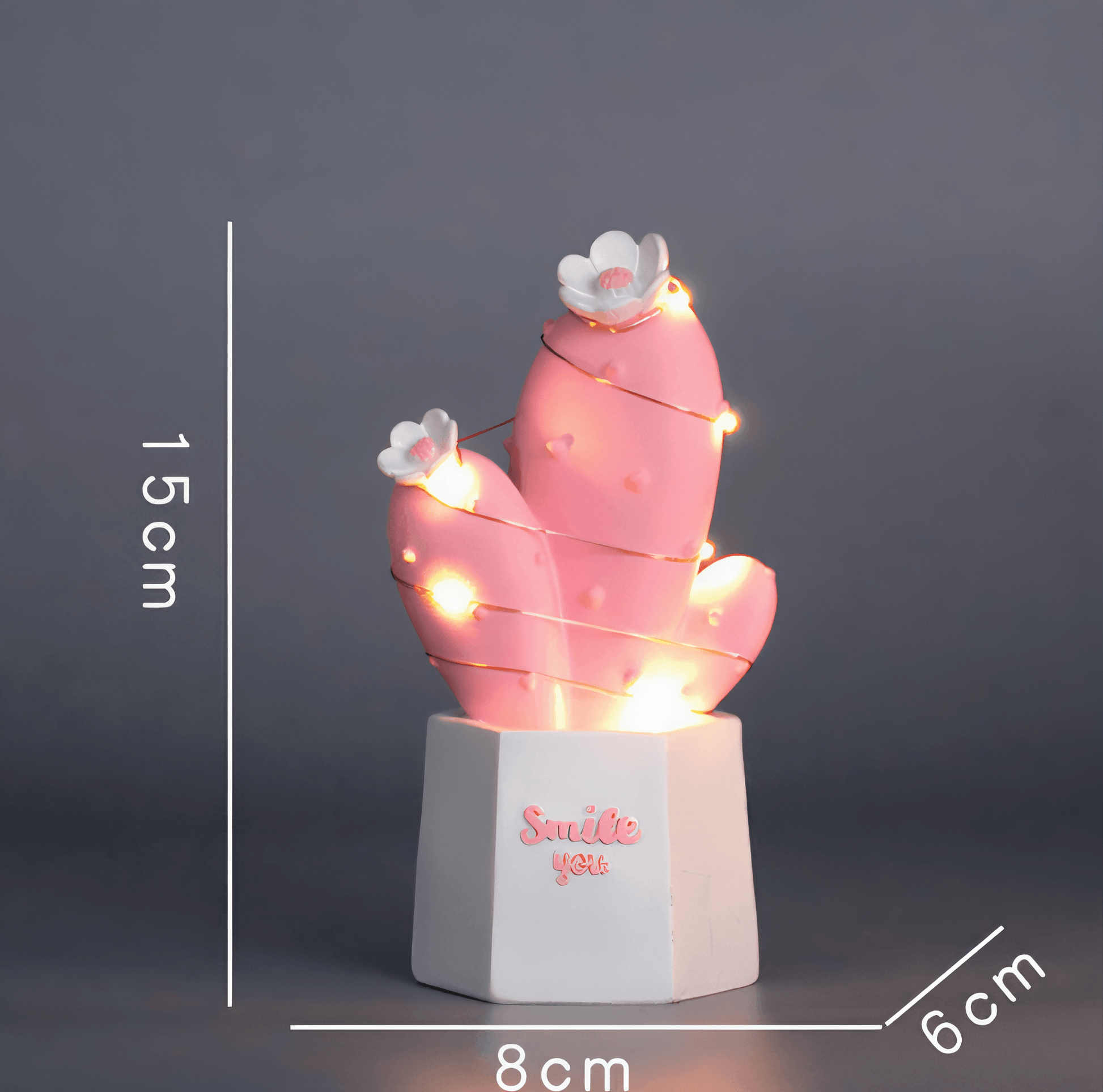 Lightgrace Mini Cactus Night Lamps