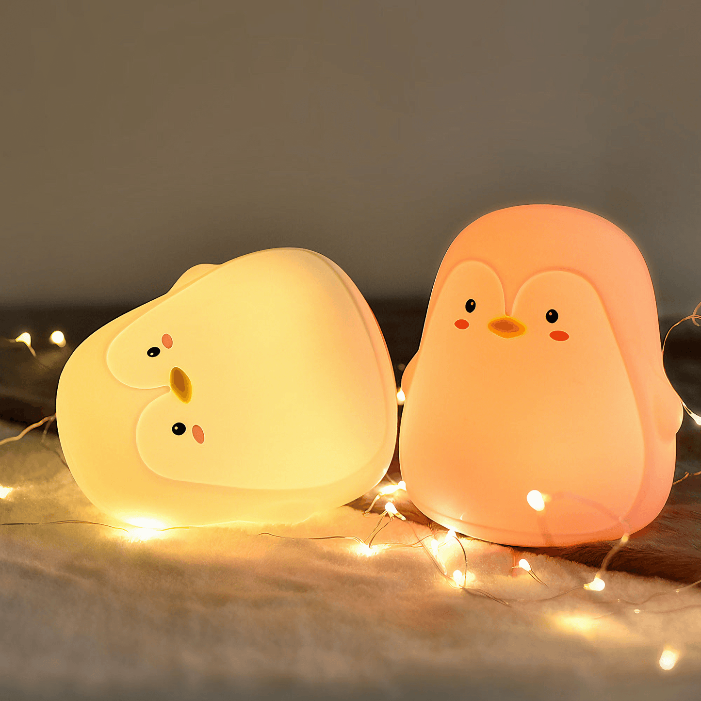 Penguin Night Light from Light grace in room