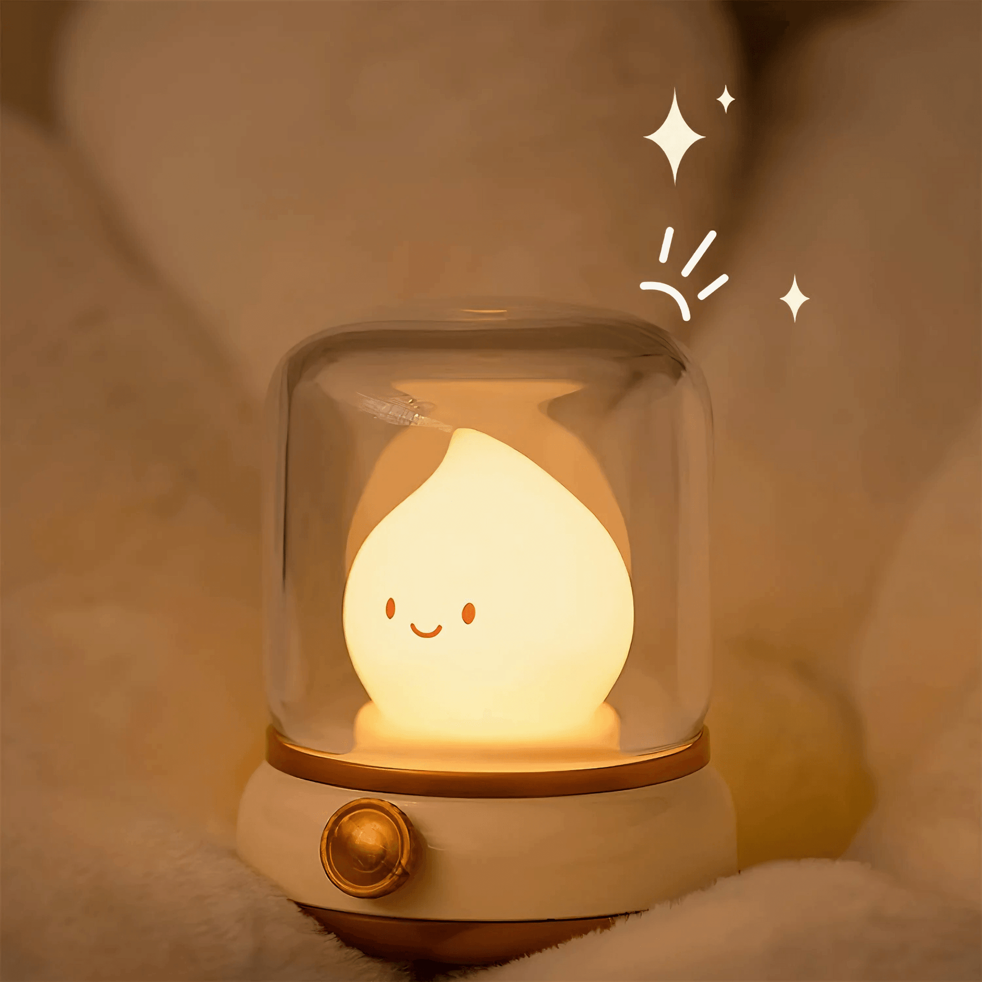 Lightgrace Candle Flame Night Lamp - Green