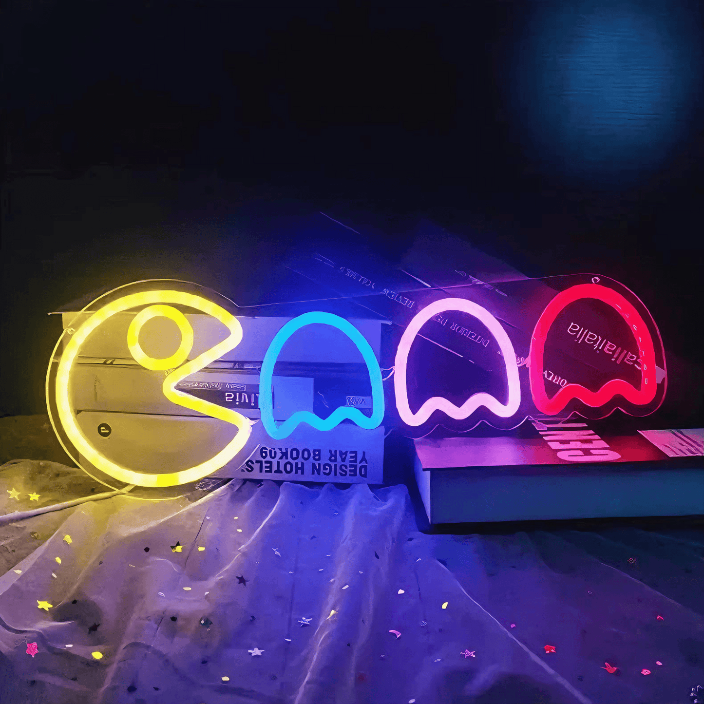 cute Pac-Man Neon Sign from Light grace